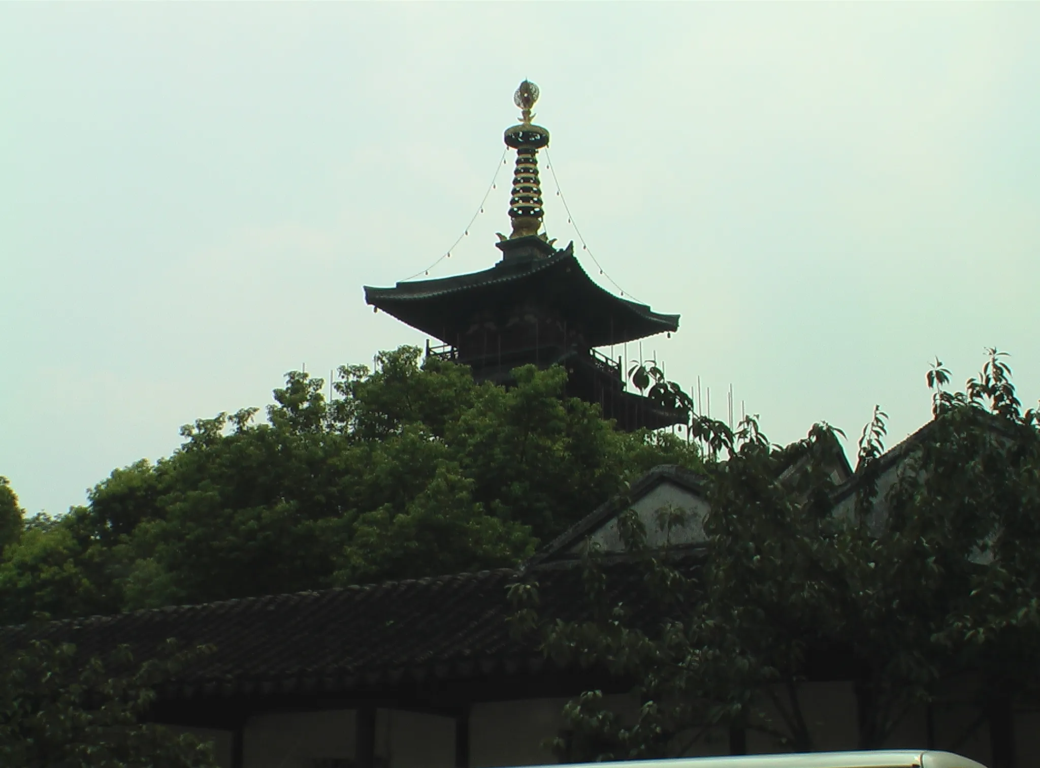 蘇州は土地柄か、お寺が多いです