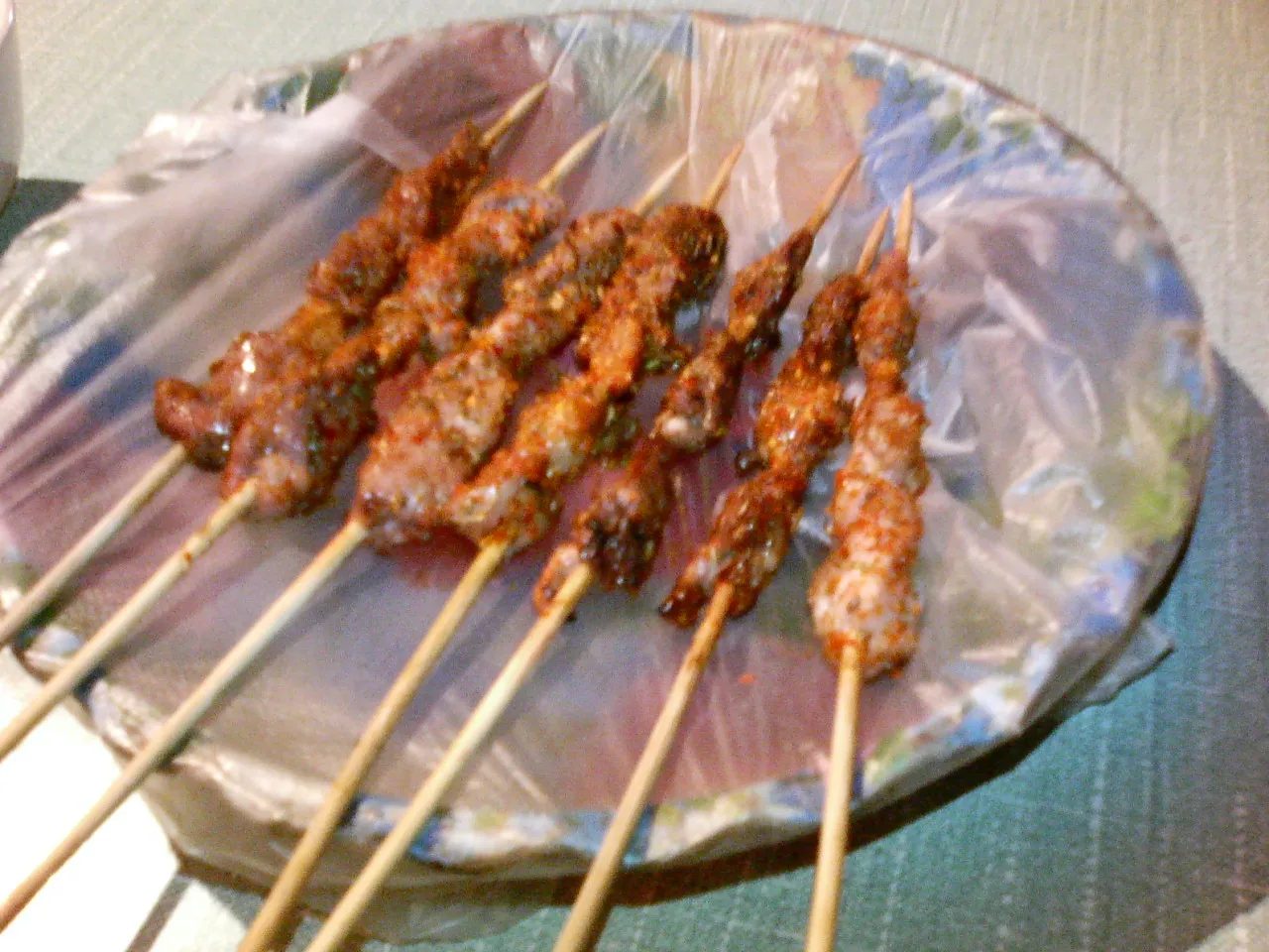 羊の串焼き