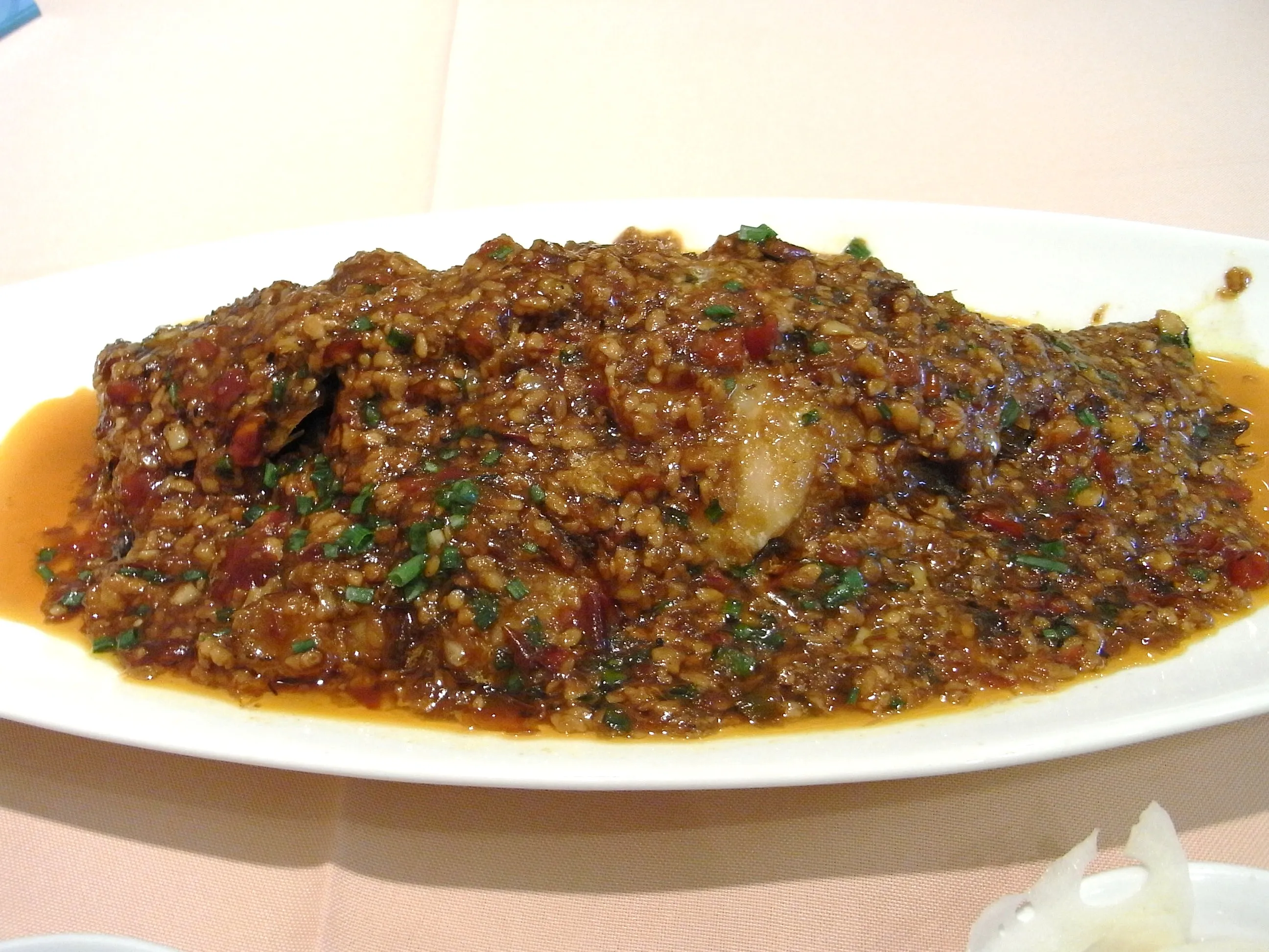 紅焼の魚料理