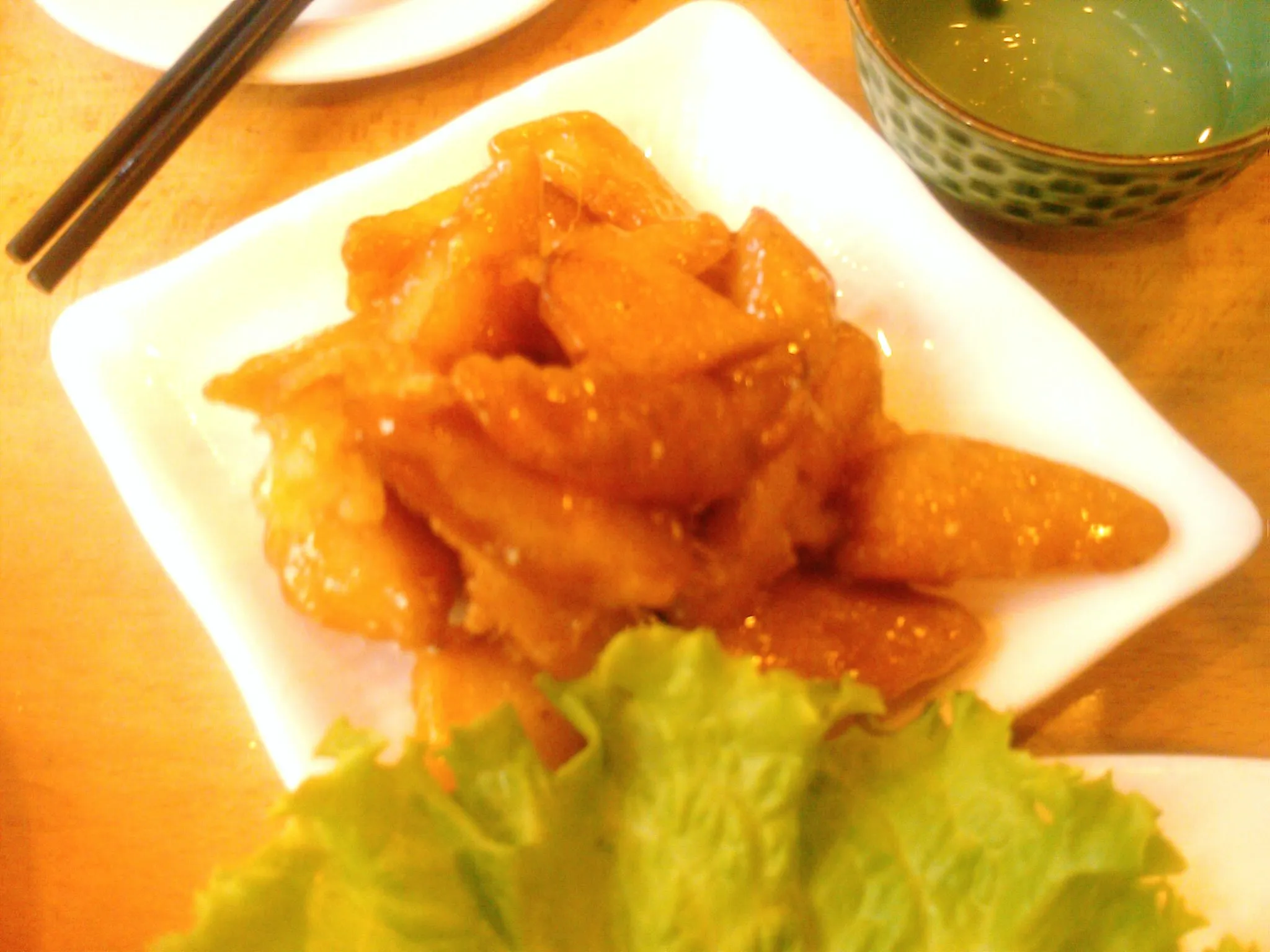 ジャガイモを揚げた料理