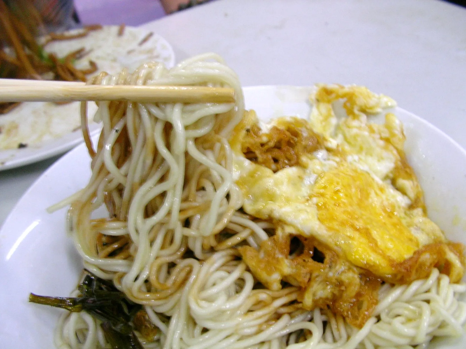 適当に作られた葱油拌麺