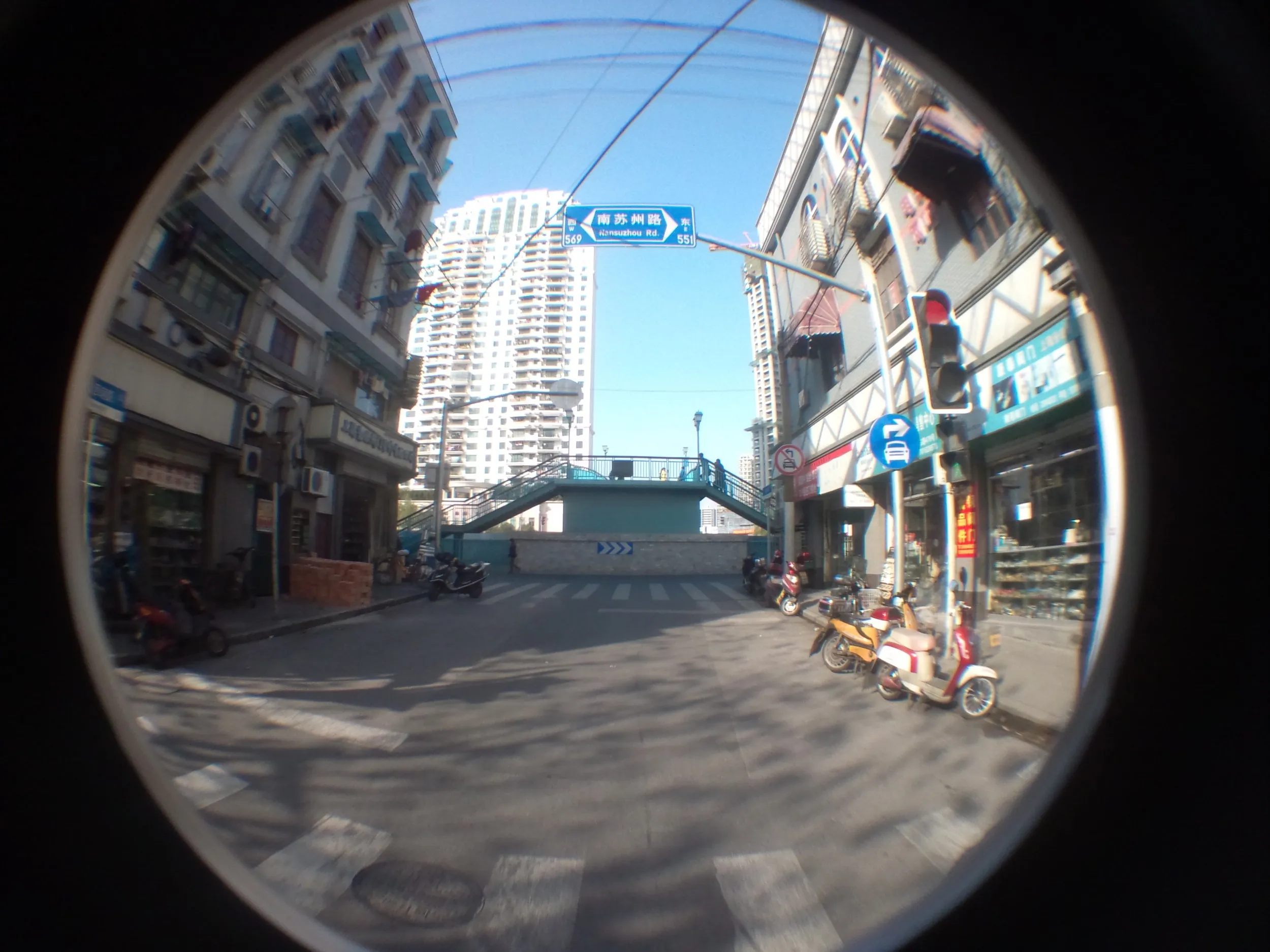 新閘路付~人民広場間の風景