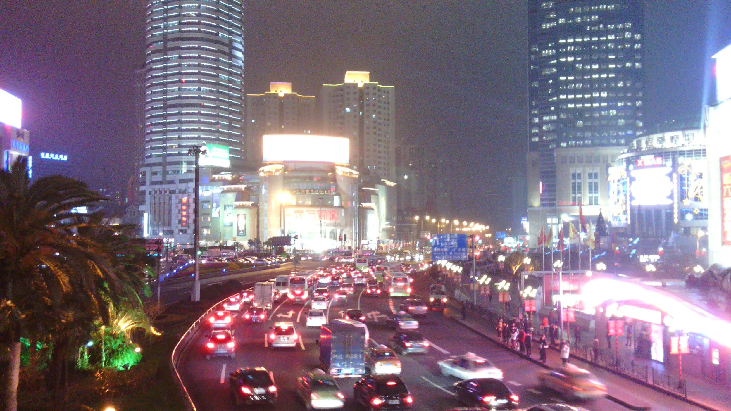 徐家匯の夜景