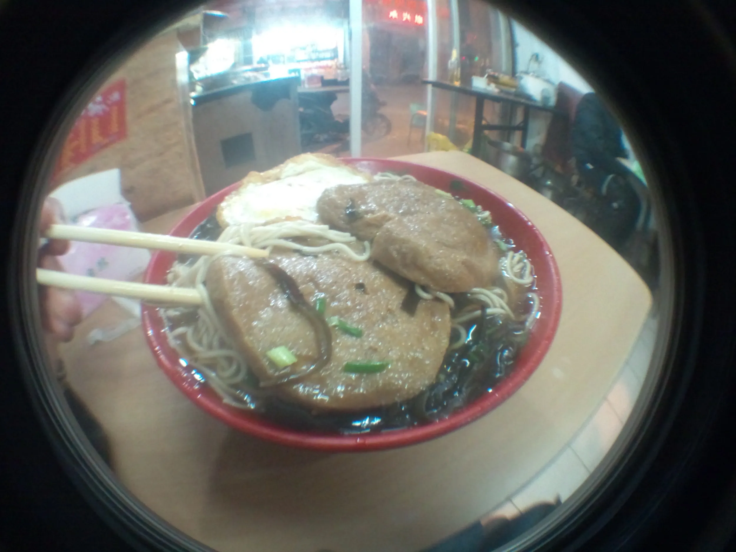 大晦日の夜に食した素鶏麺
