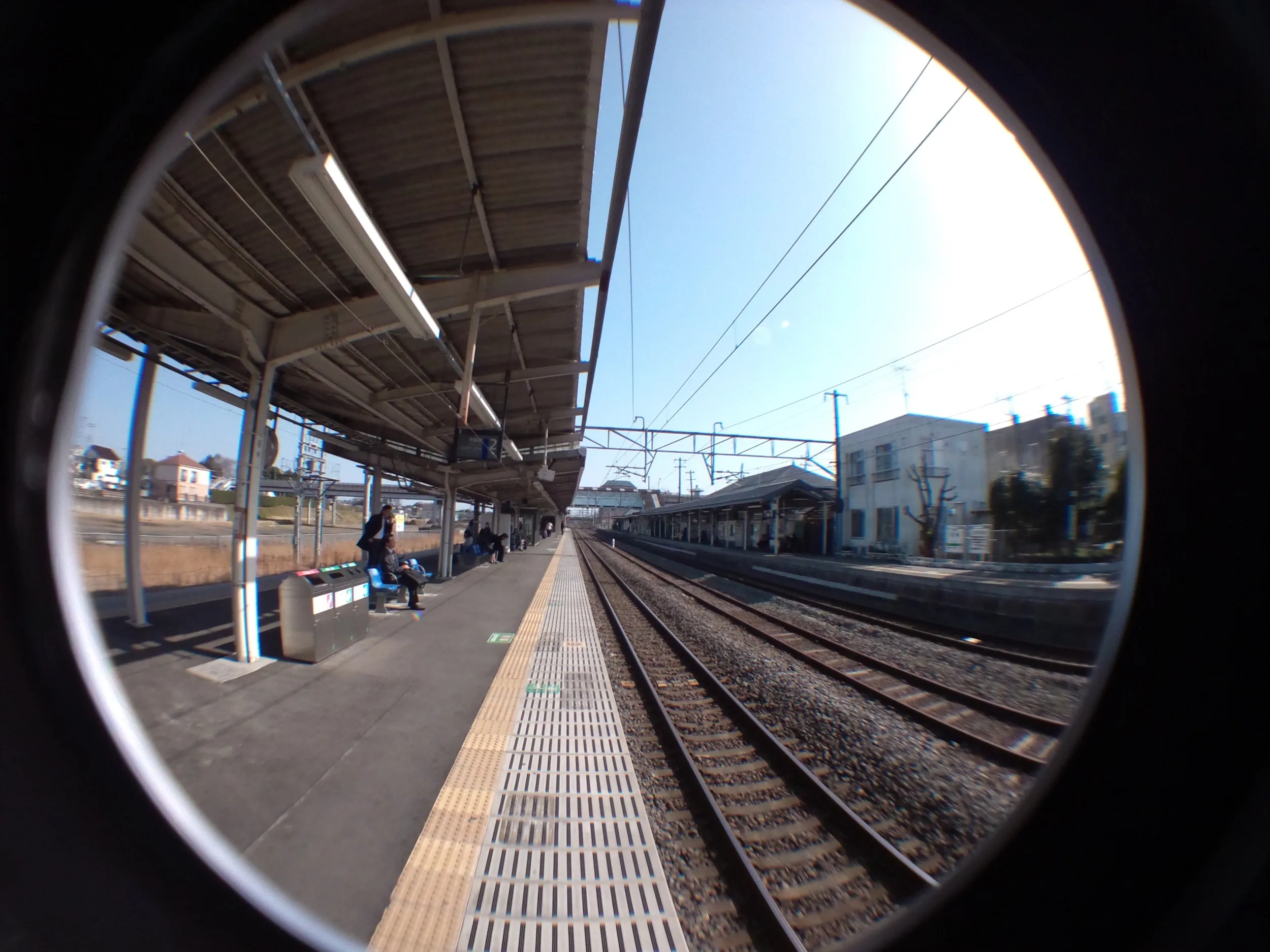 石岡駅 ホーム