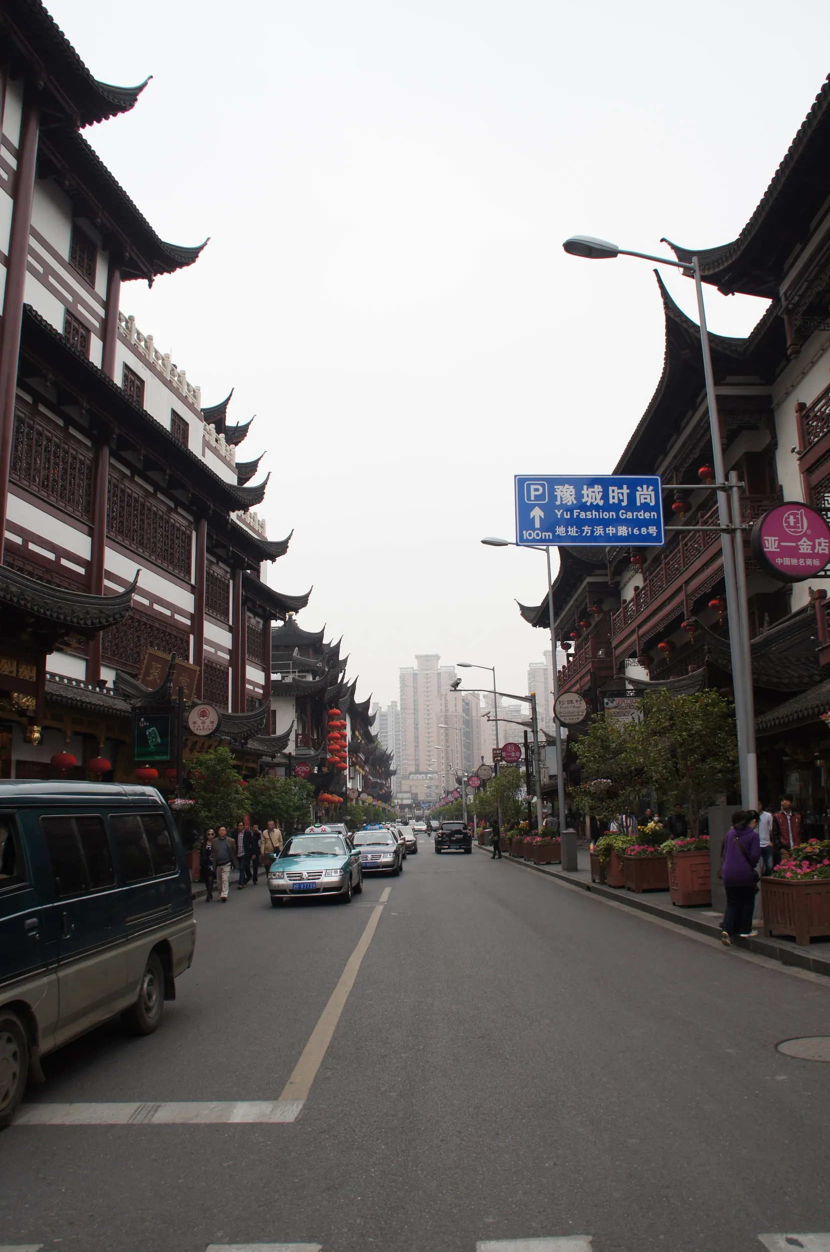 豫園付近
