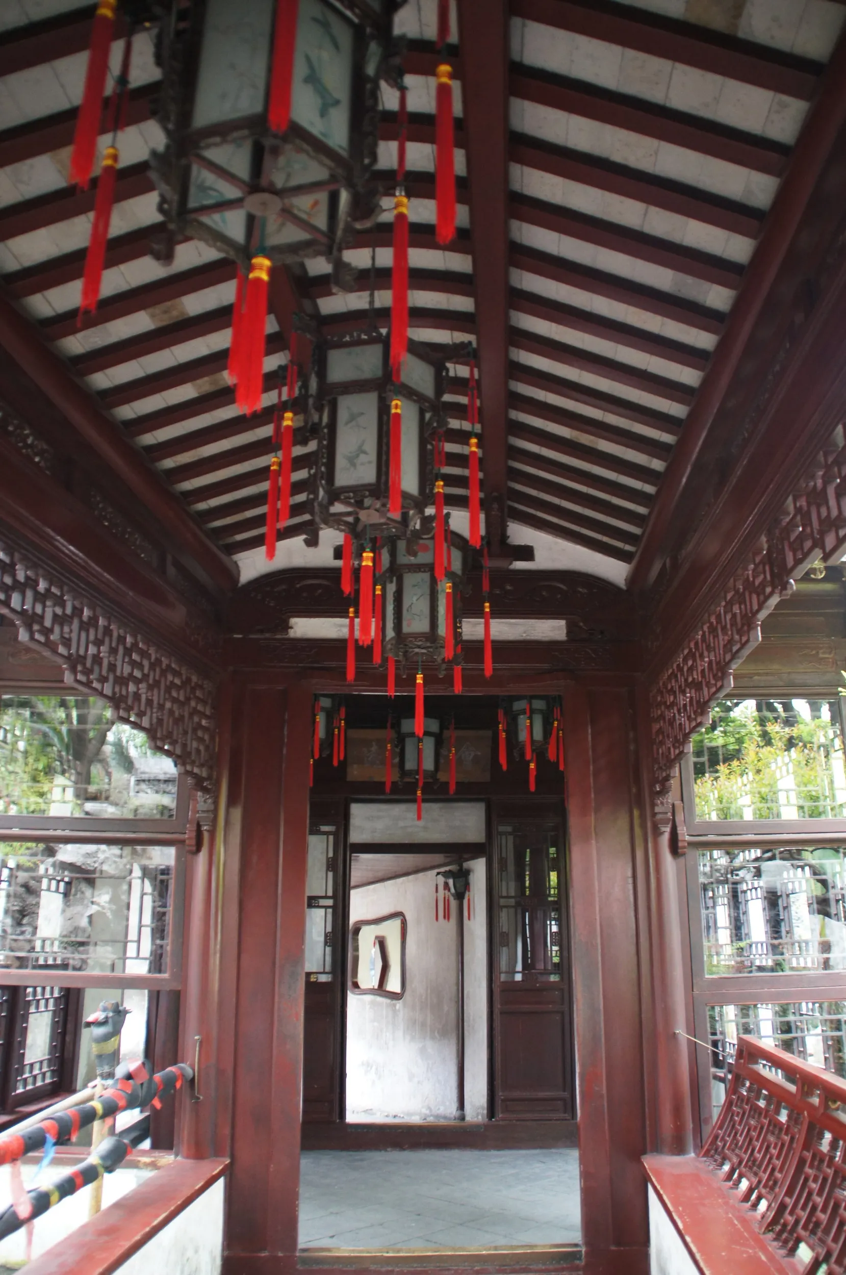 豫園の回廊