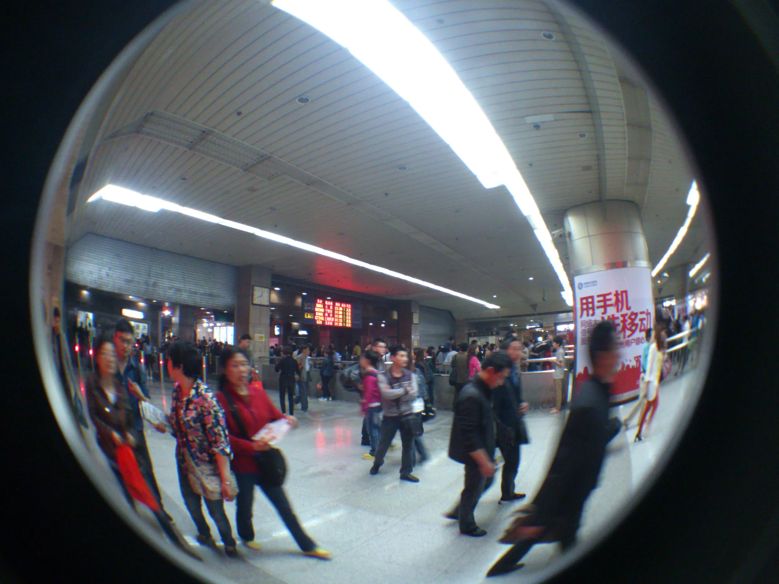 杭州駅へ到着
