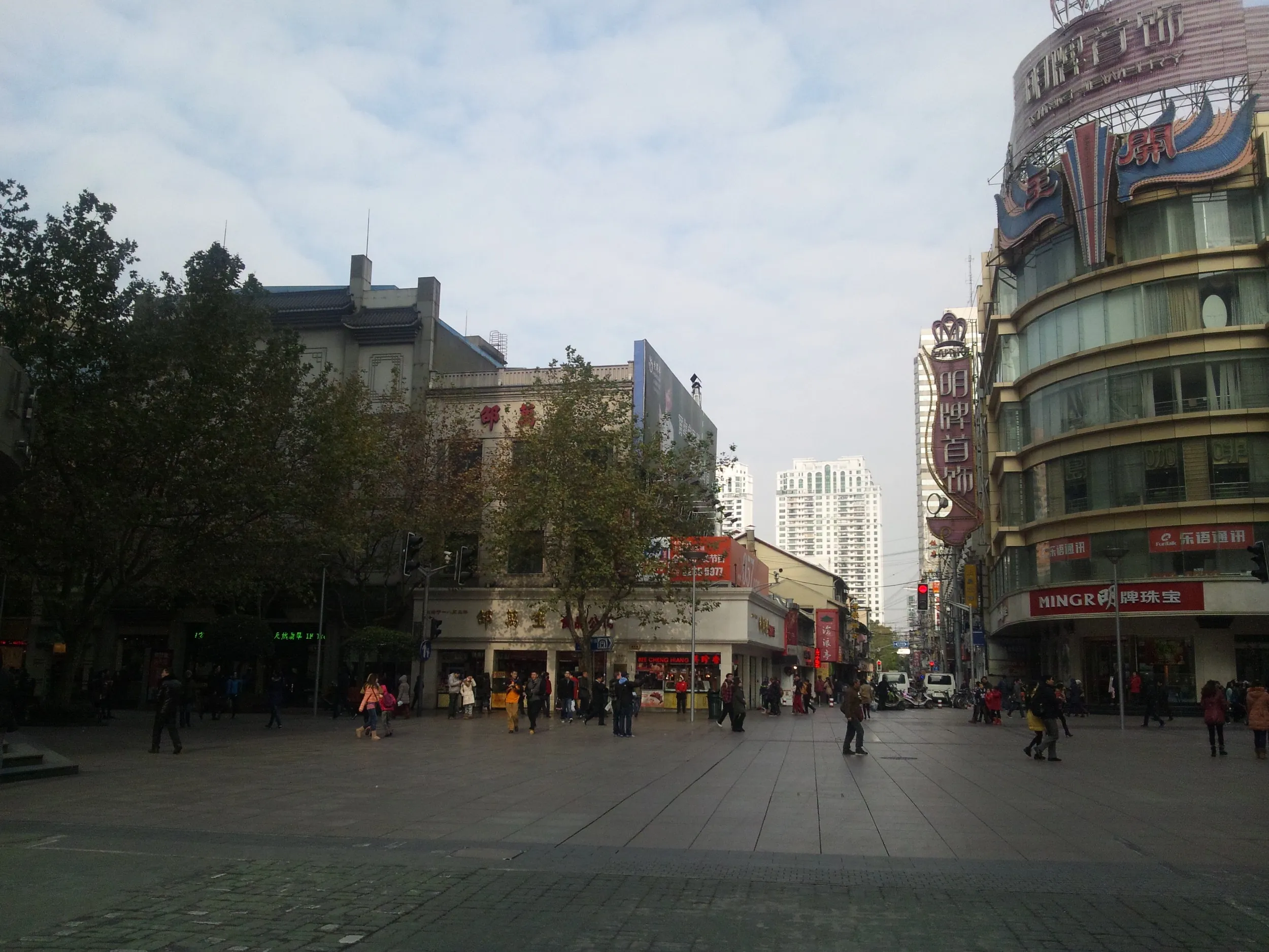 上海の南京東路
