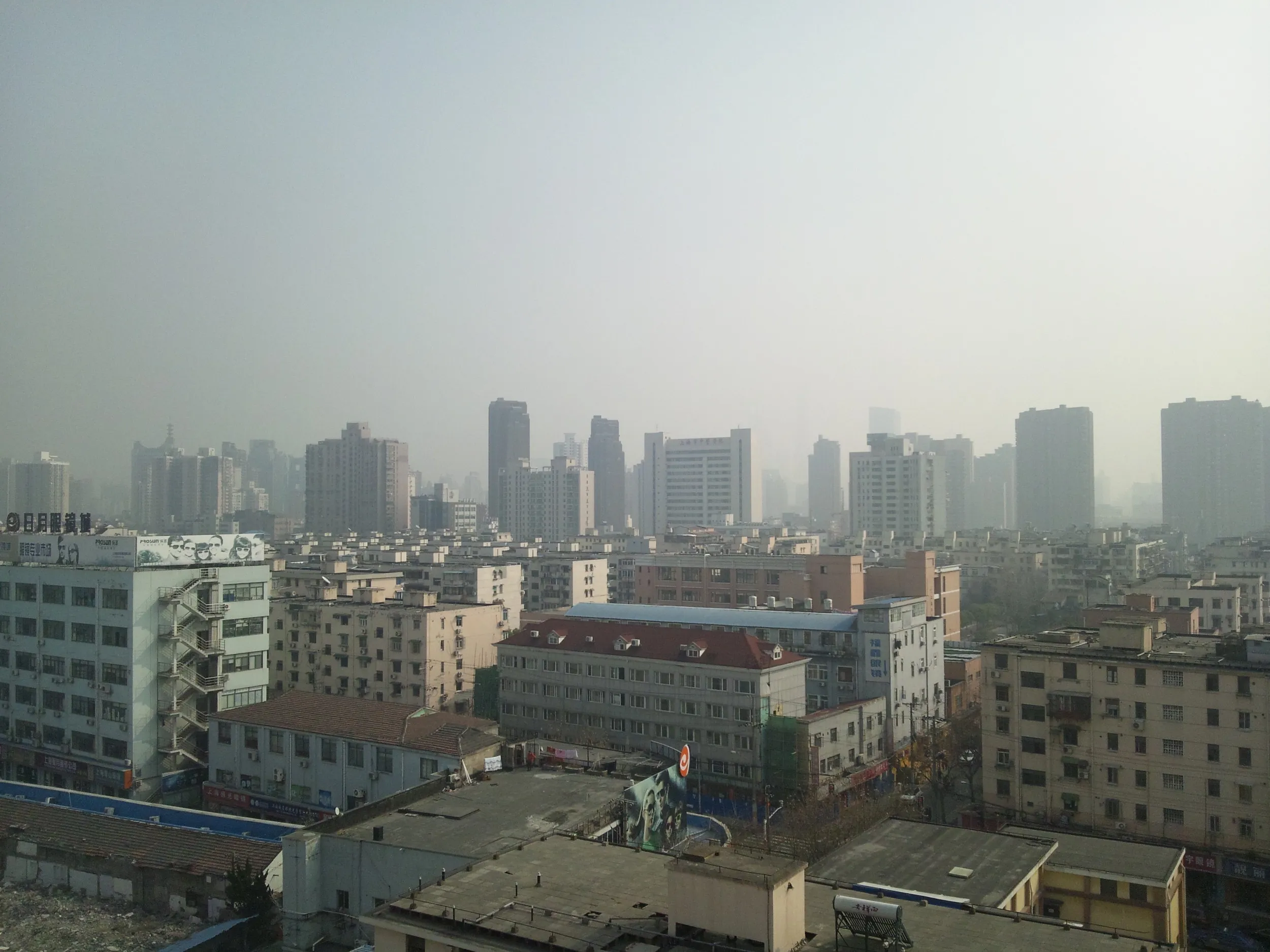 上海の大気汚染