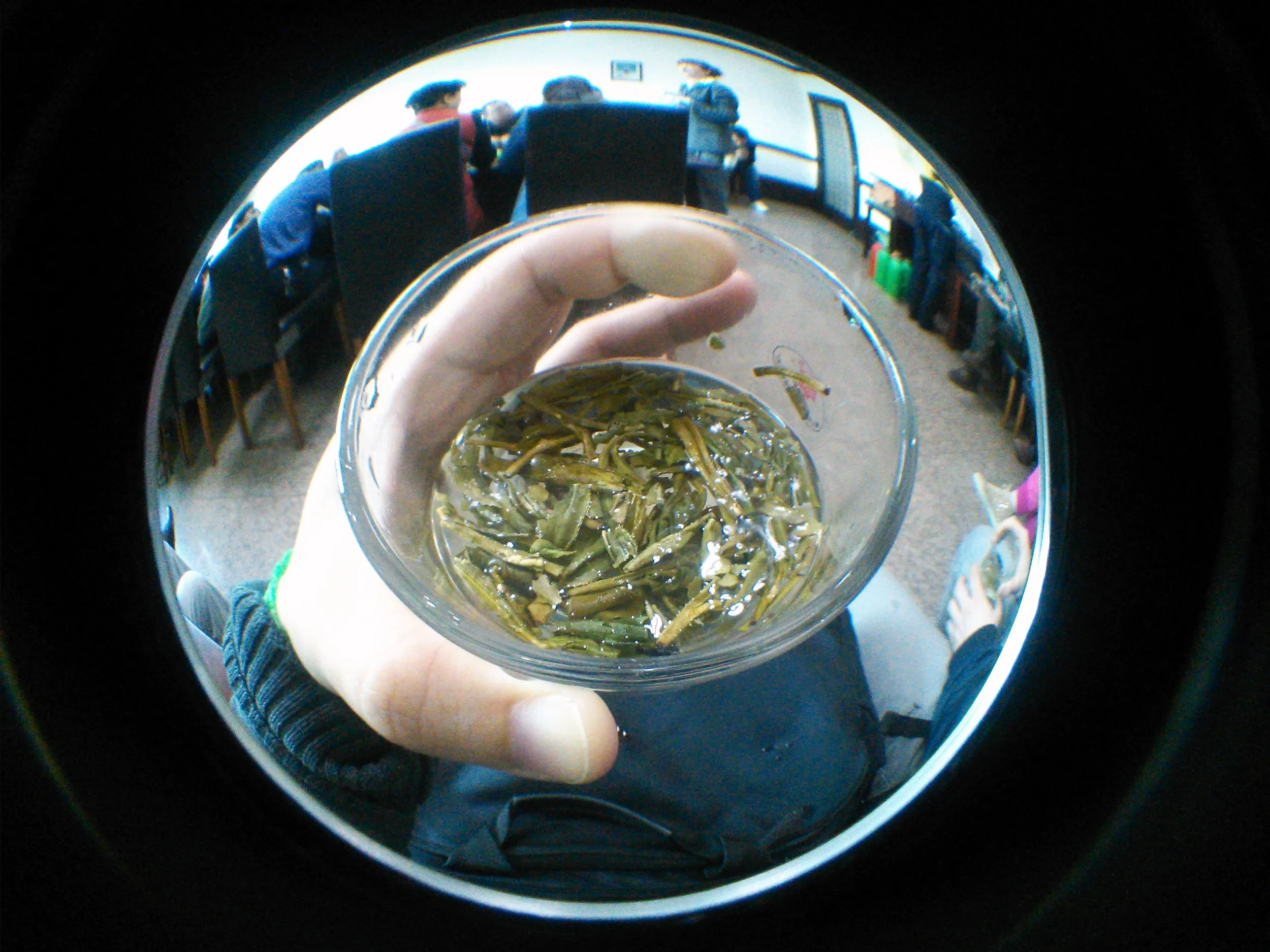 試飲の様子
