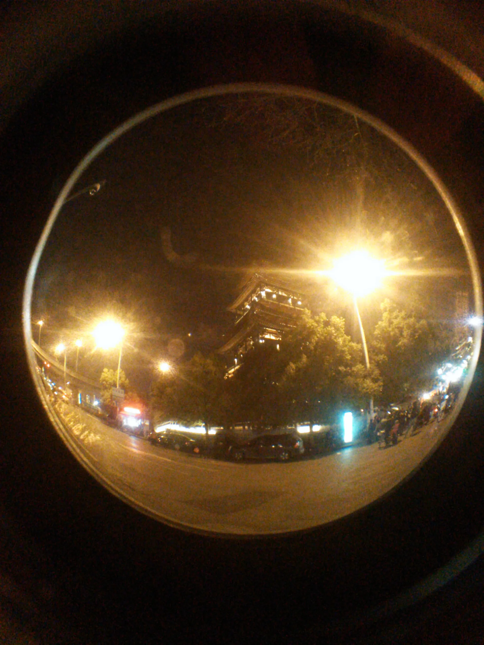 夜の望仙楼