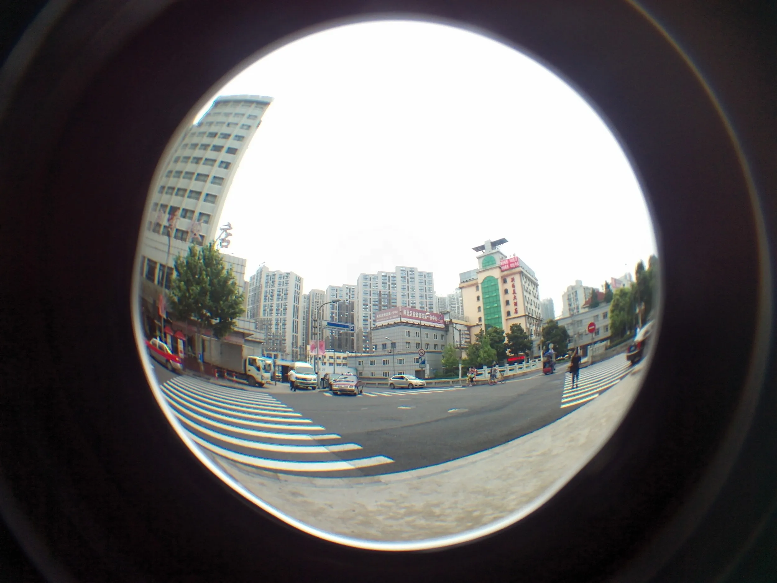 上海駅付近