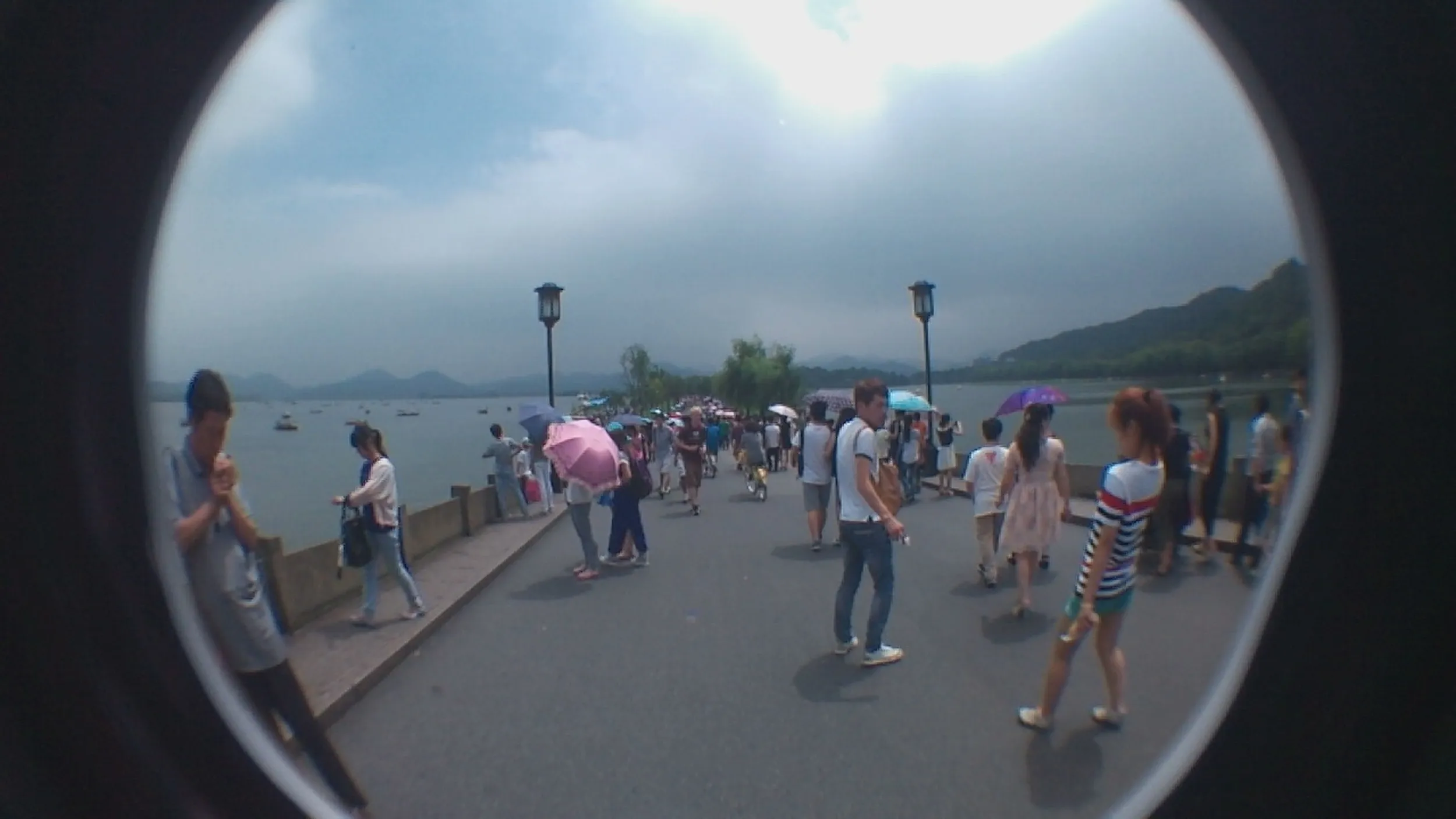 西湖の白堤