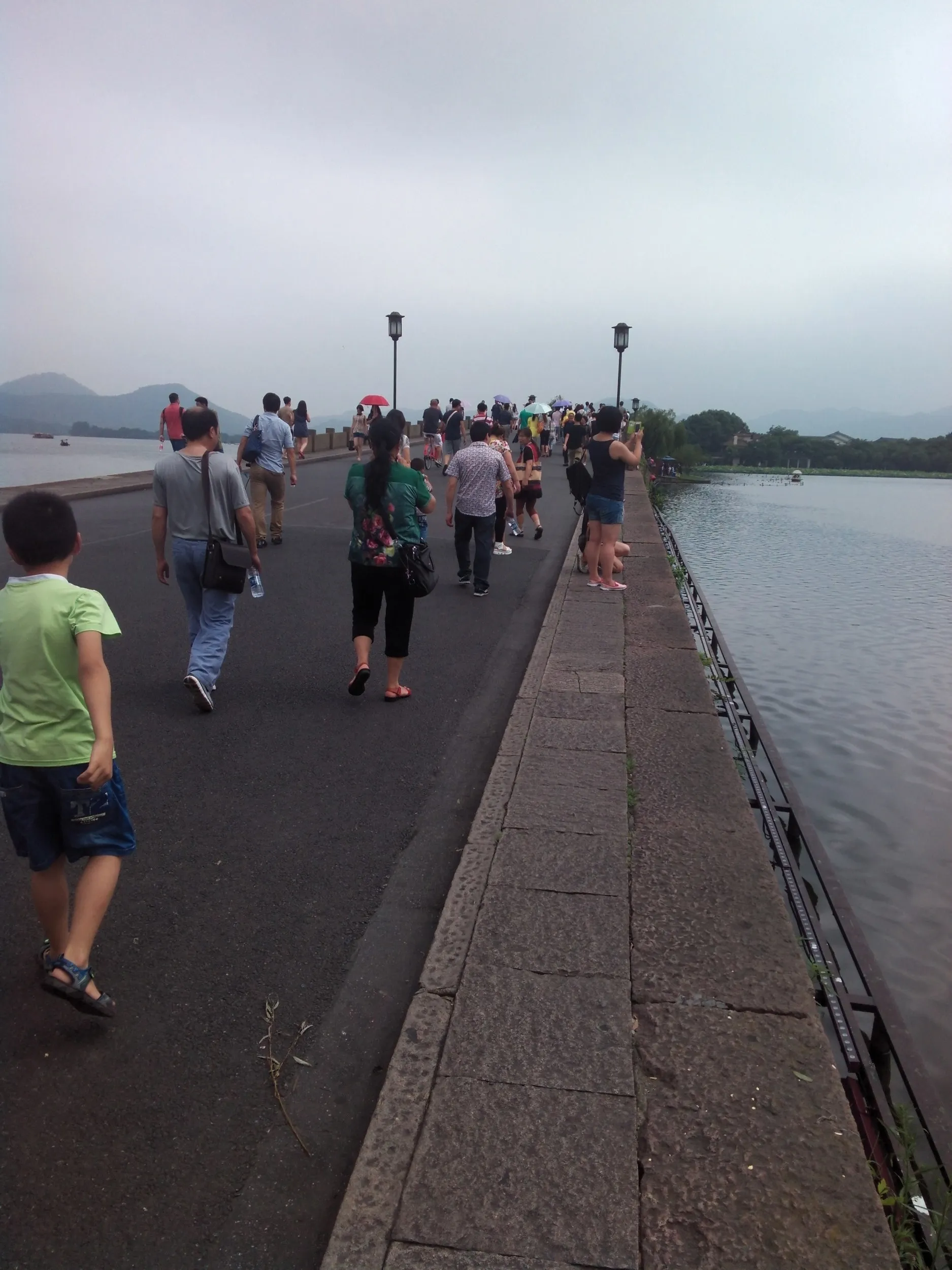 西湖の白堤