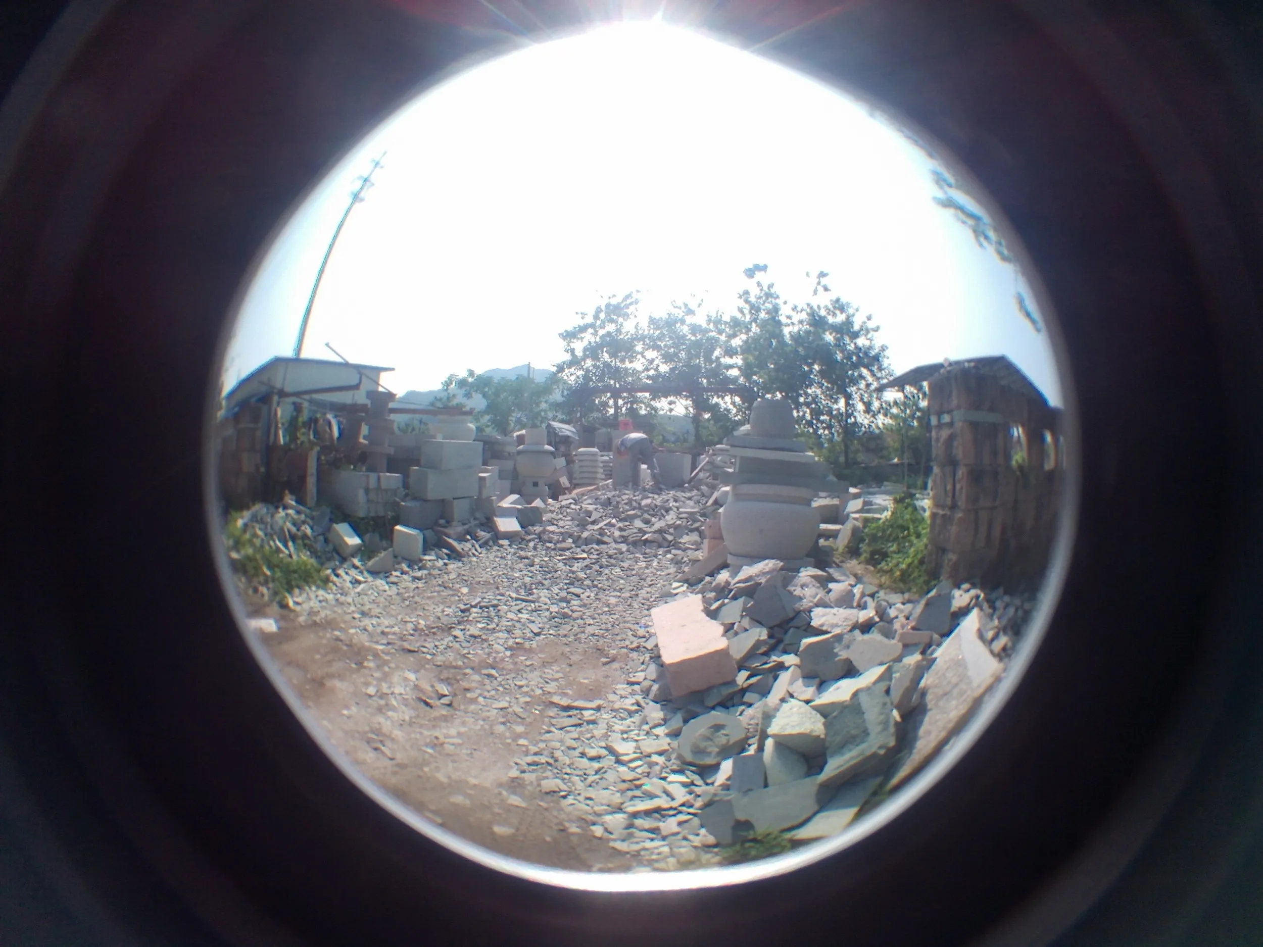 石材加工場