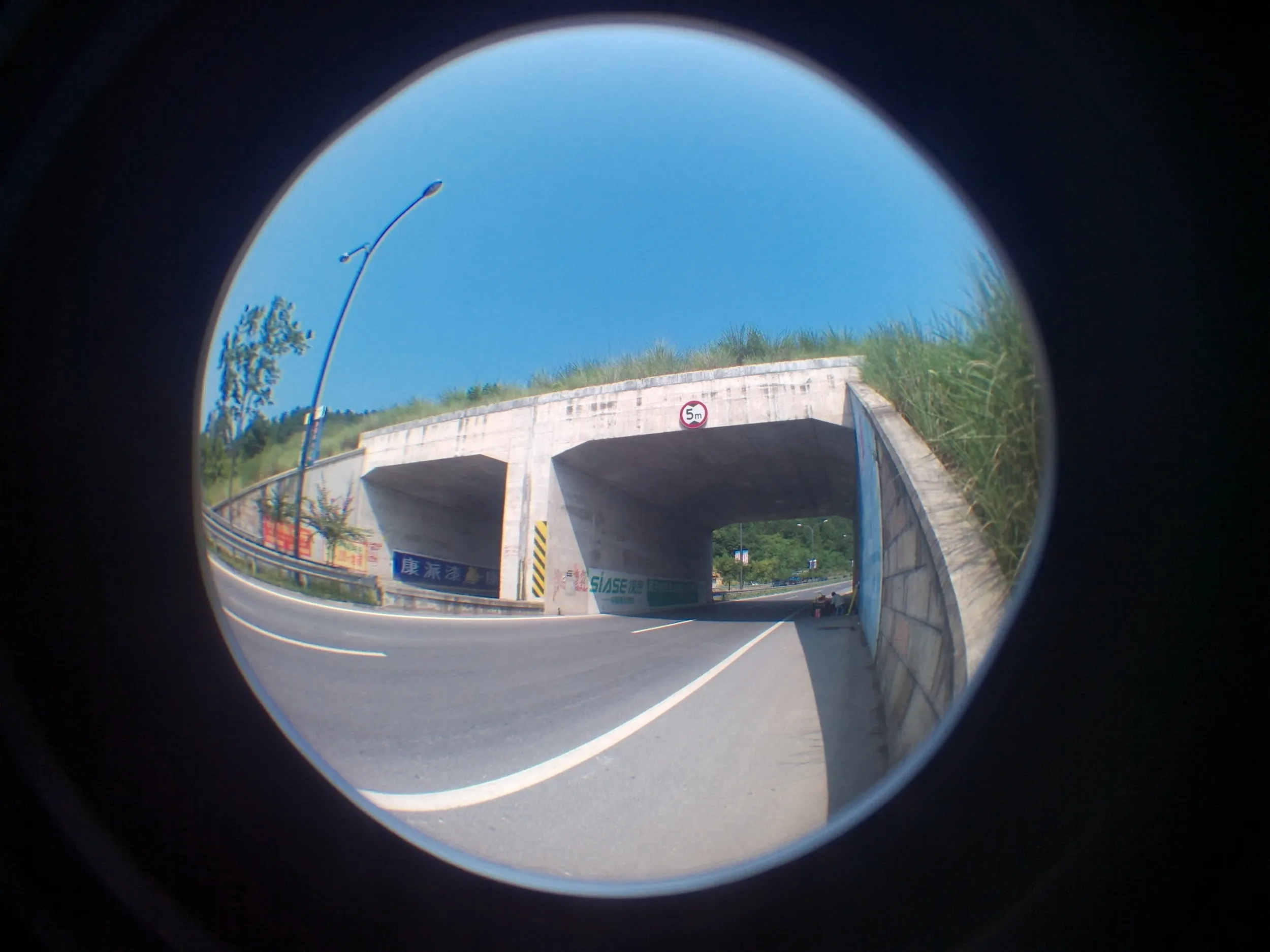架橋下