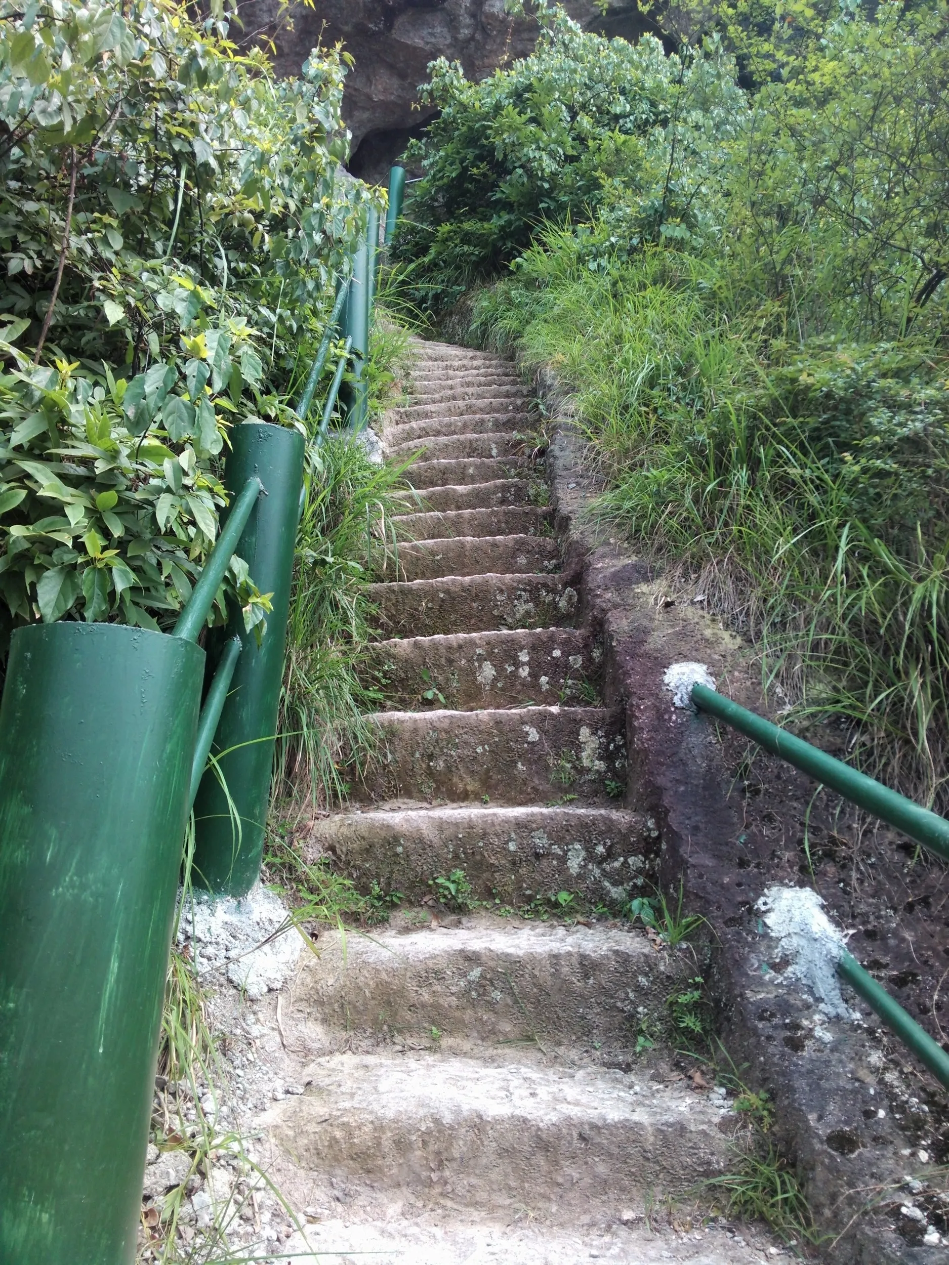 小赤壁の石段