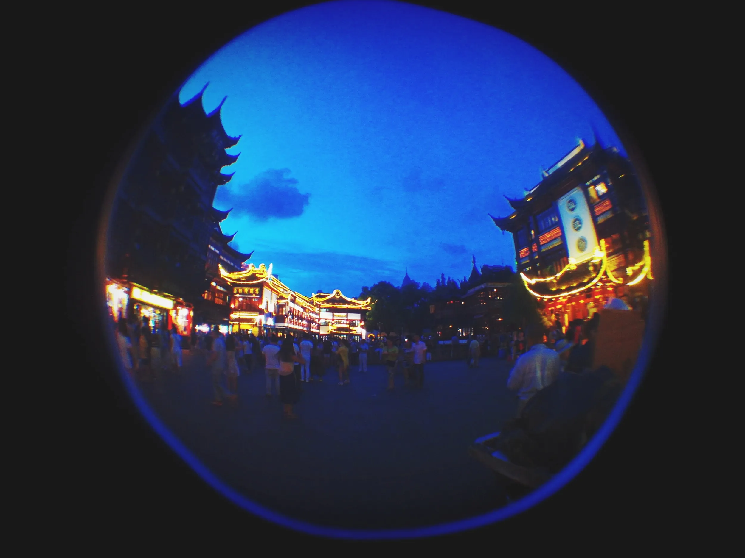 豫園の夜景