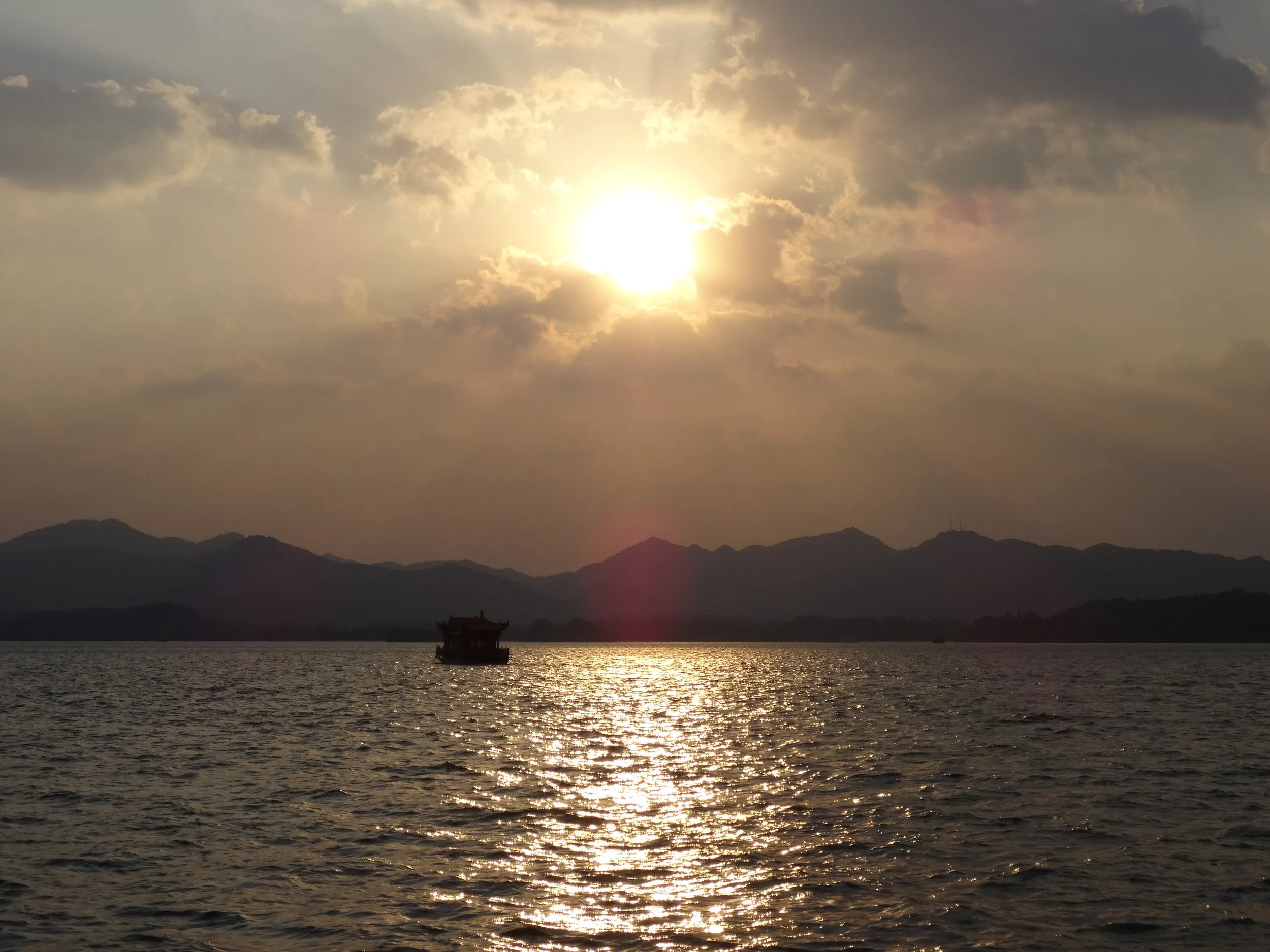 きれいな夕日