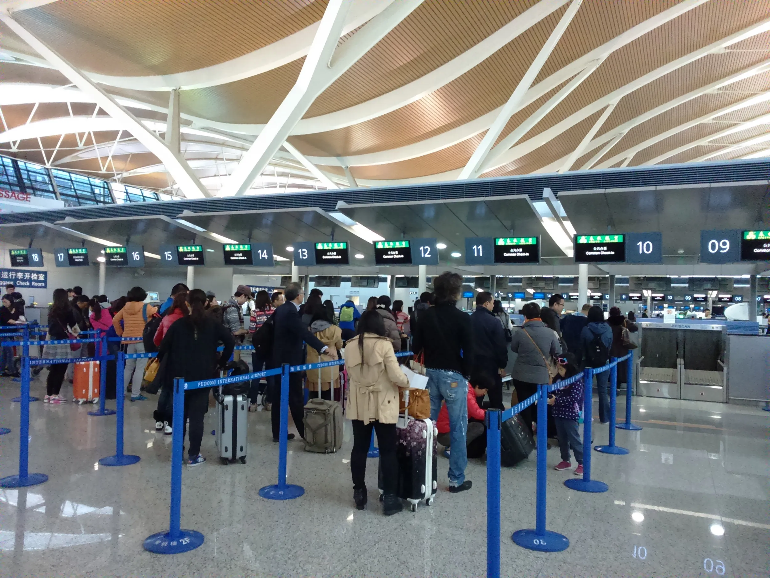 上海浦東国際空港
