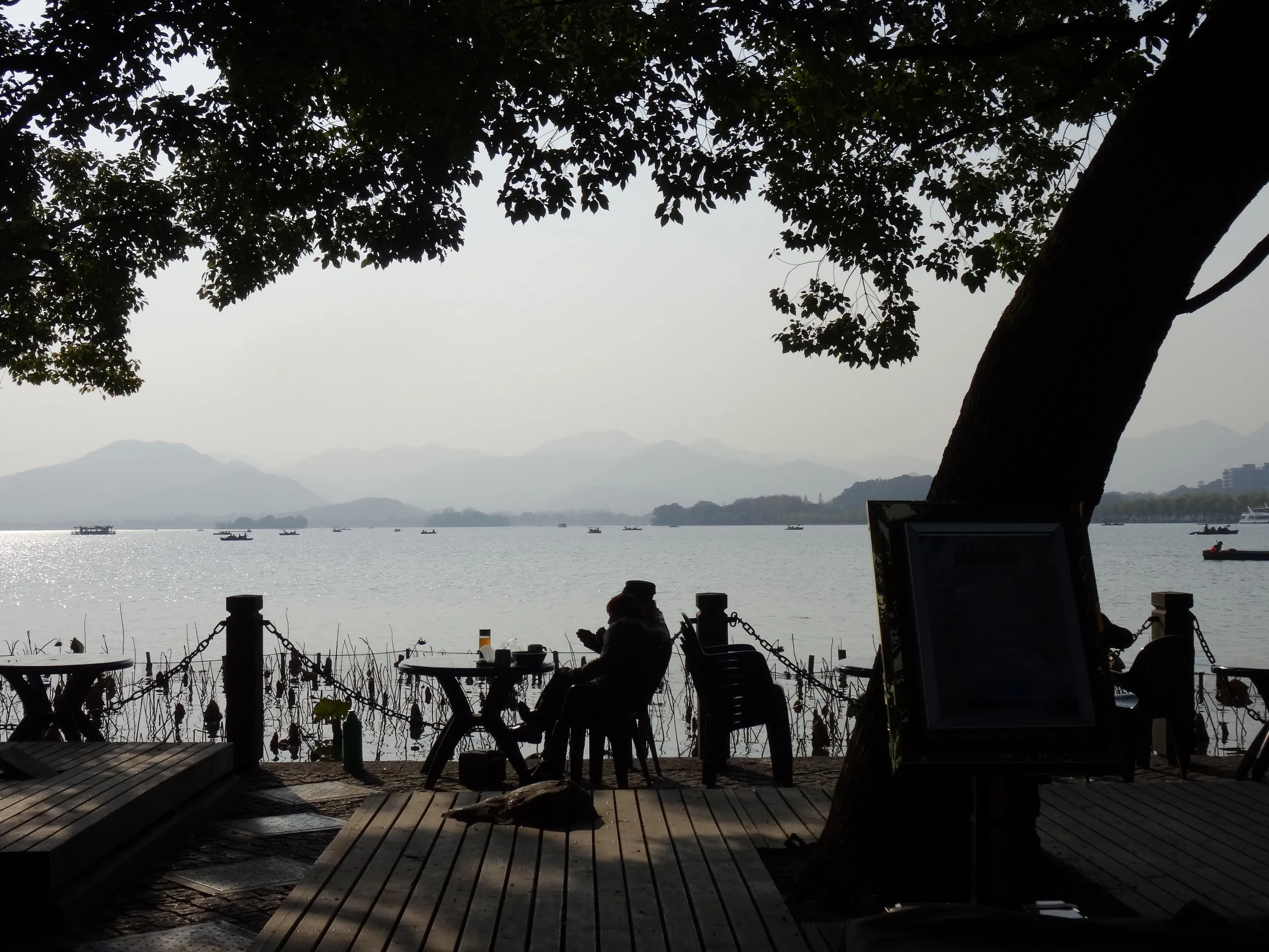 西湖の風景
