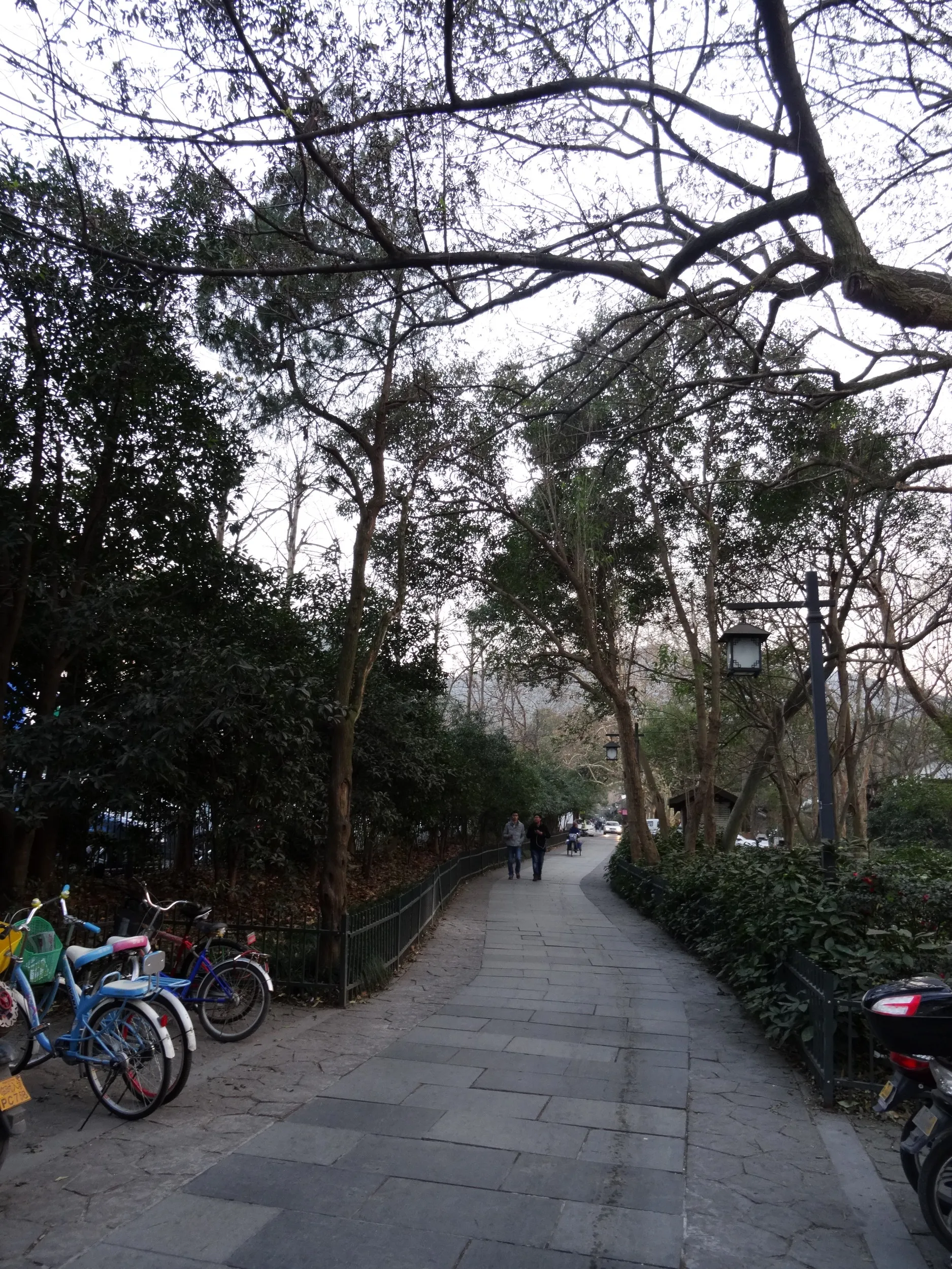 霊隠景観区周辺の風景