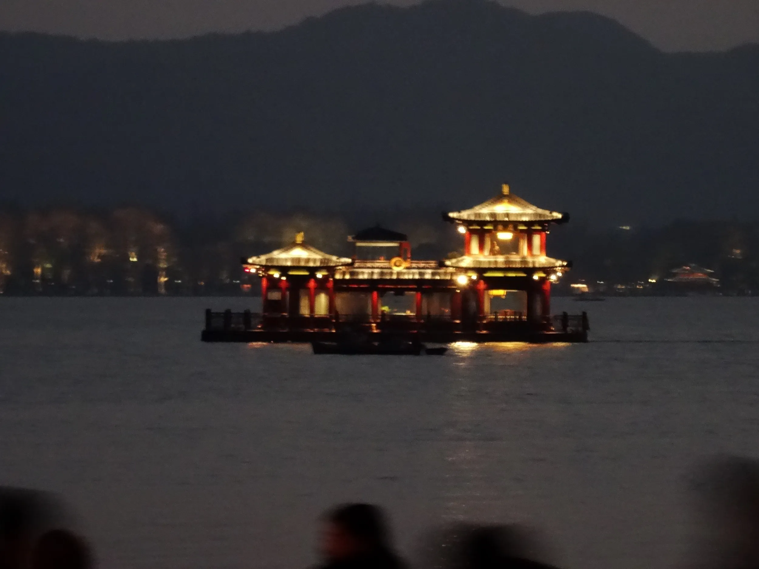 夜の杭州&西湖