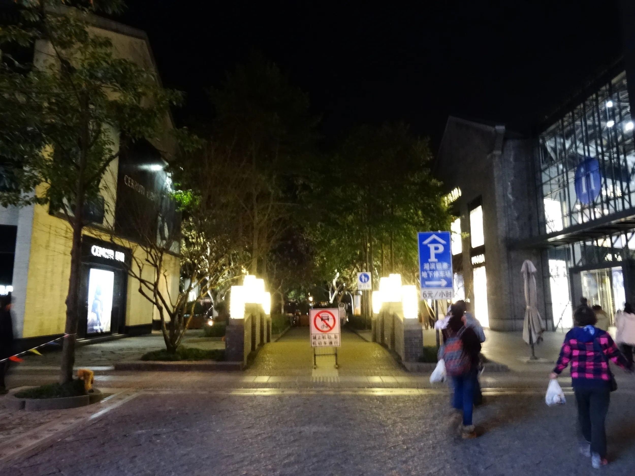 夜の杭州&西湖