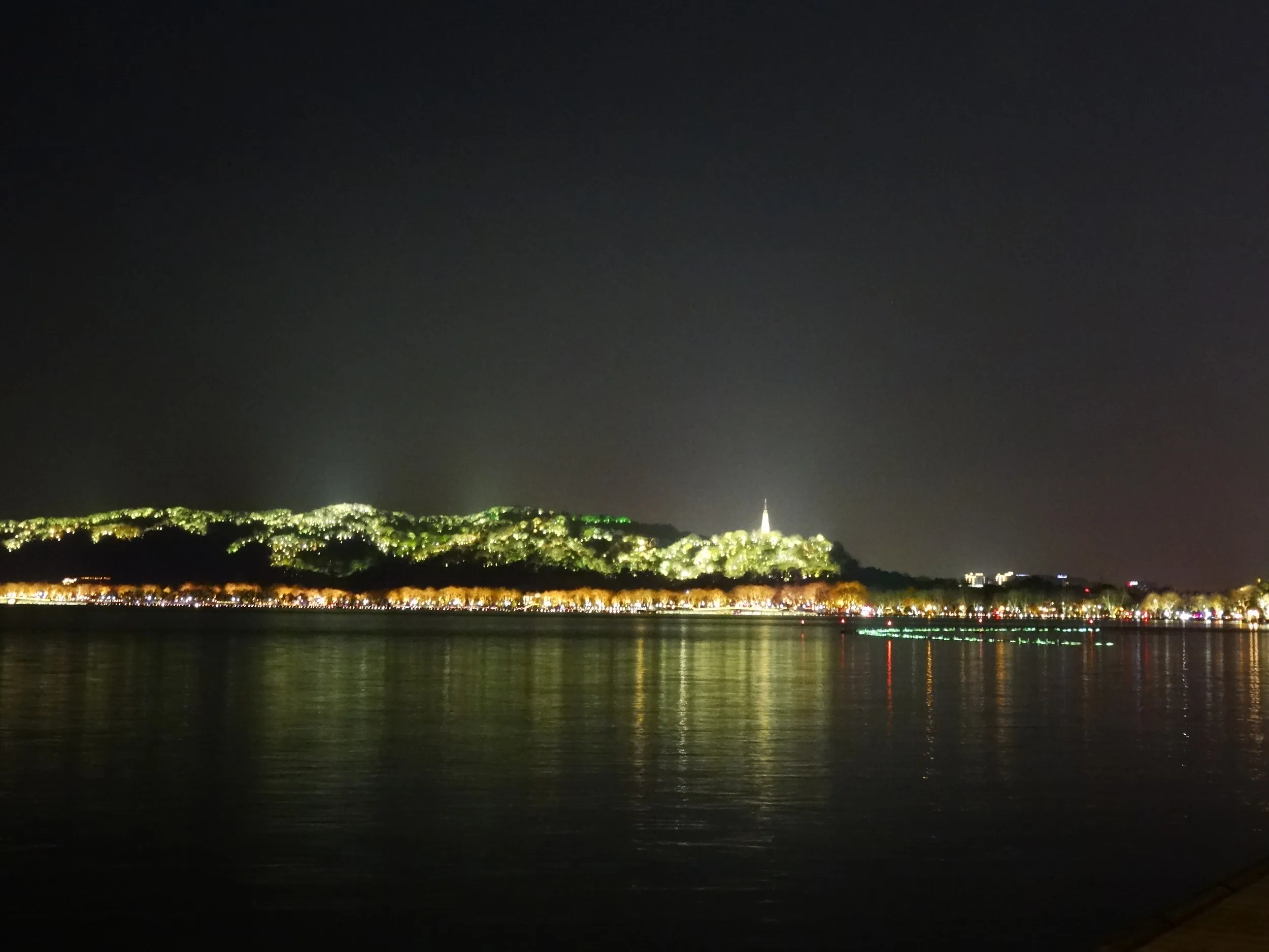 夜の杭州&西湖