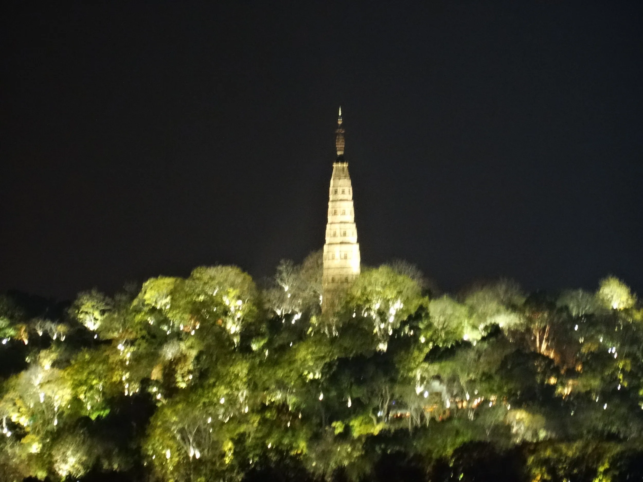 夜の杭州&西湖