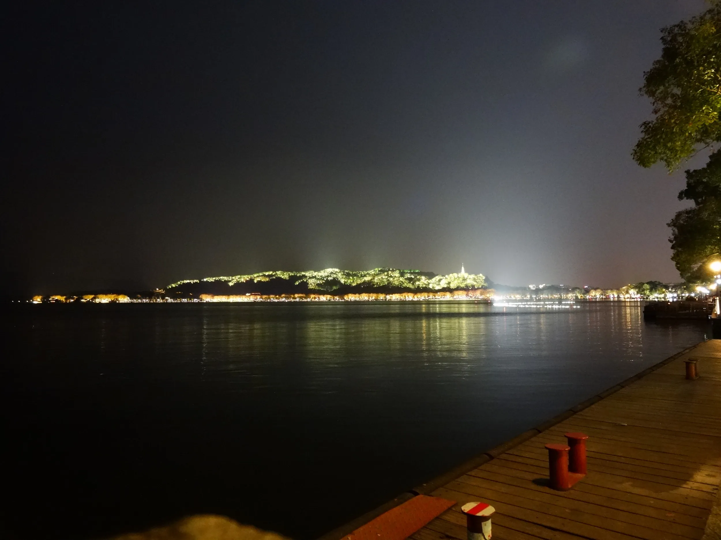 夜の杭州&西湖