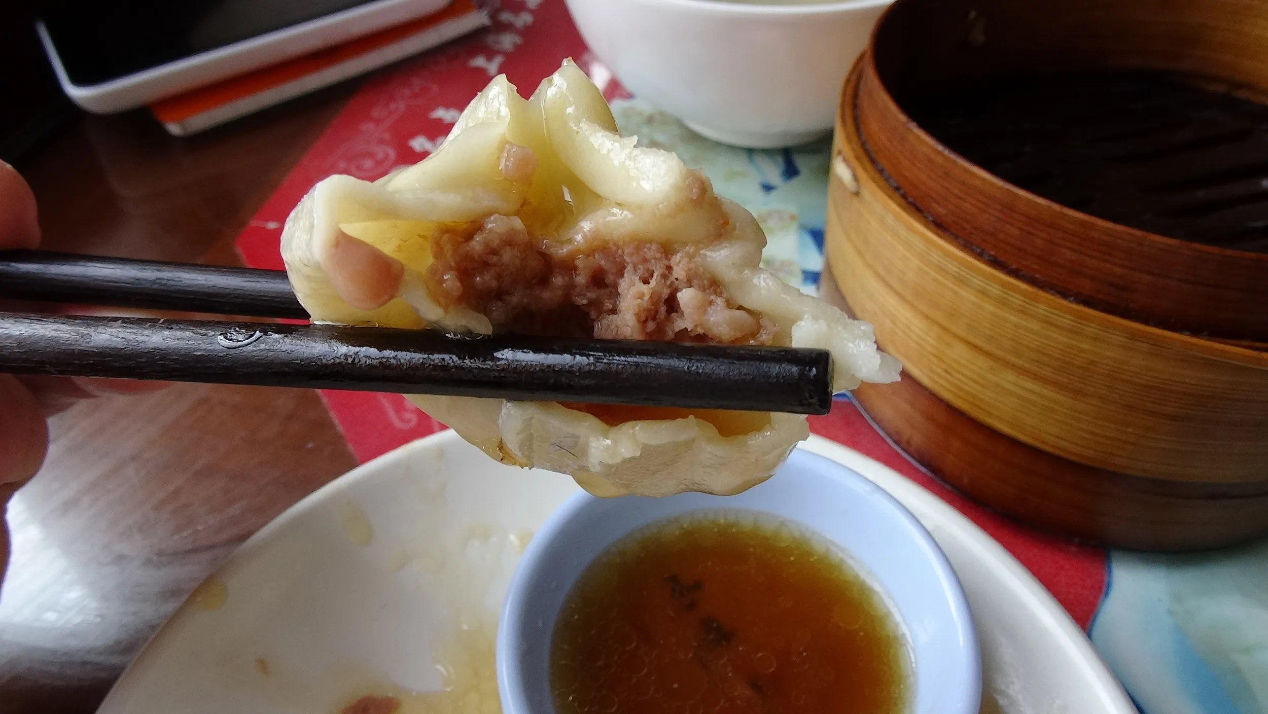 上海小吃人家で食べた点心