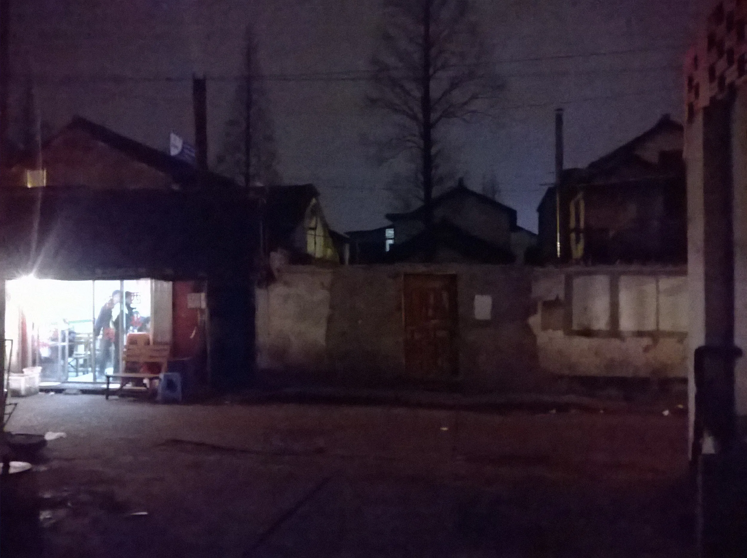 夜の七宝古鎮