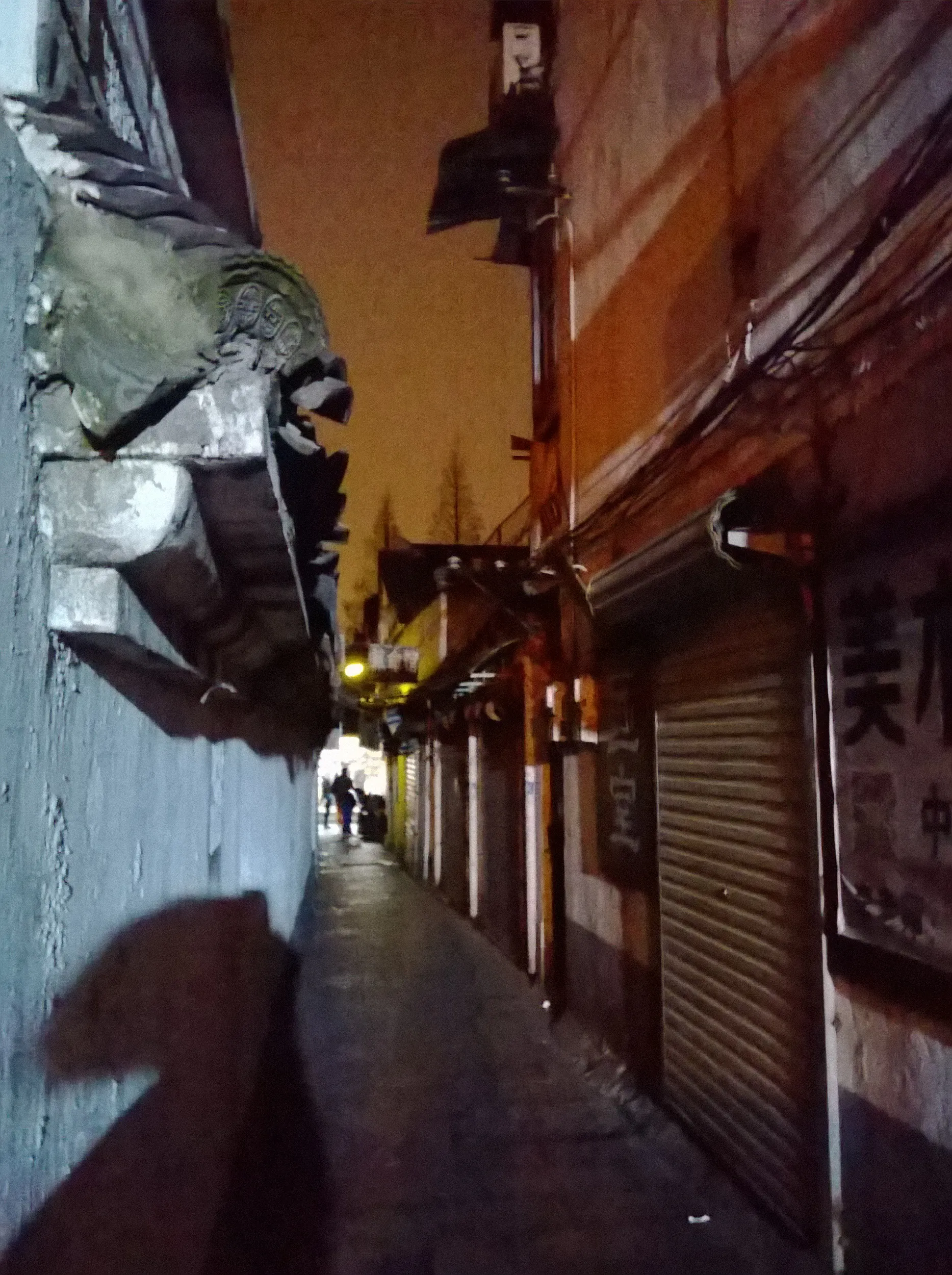 夜の七宝古鎮