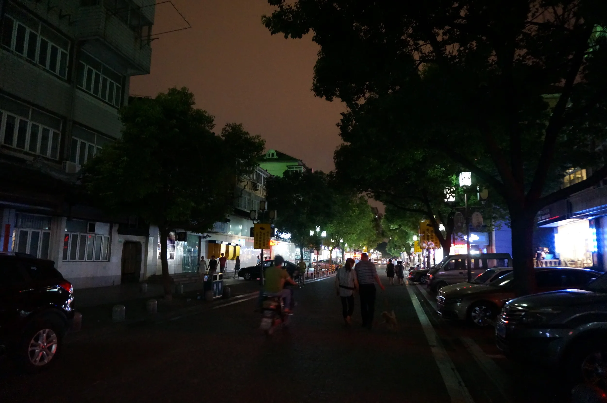 夜の七宝老街