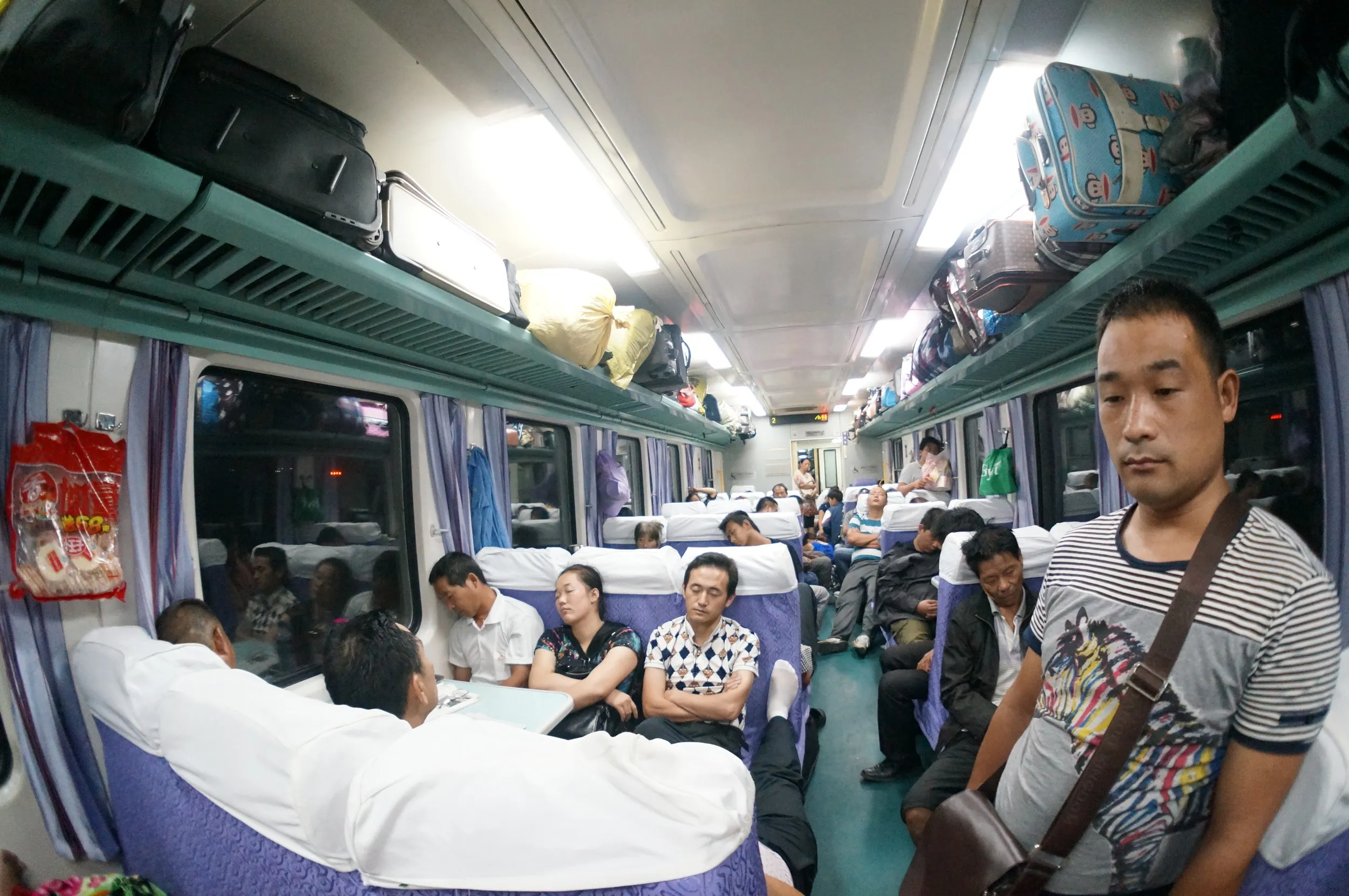 列車内の様子