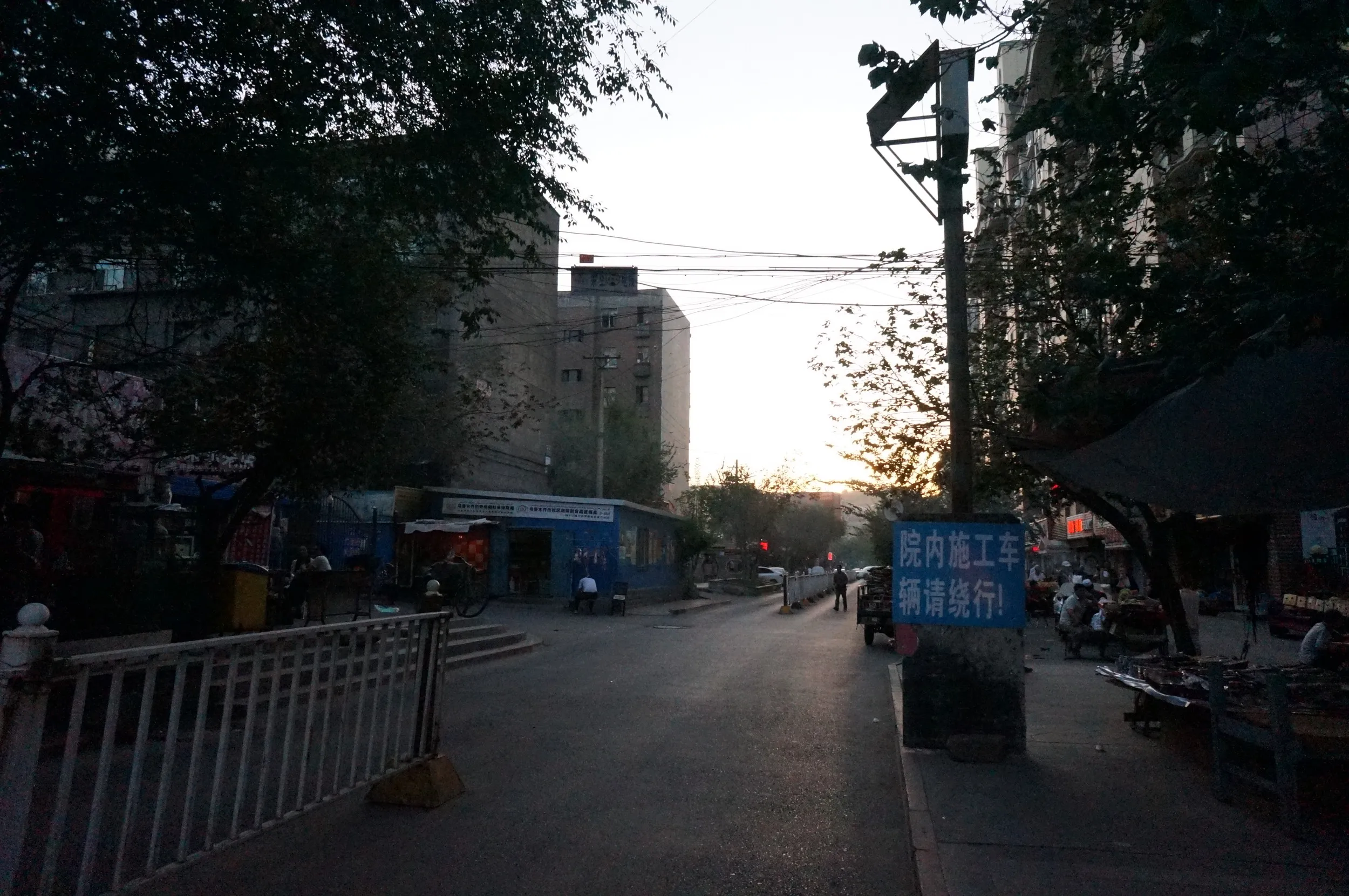 長江路を散歩