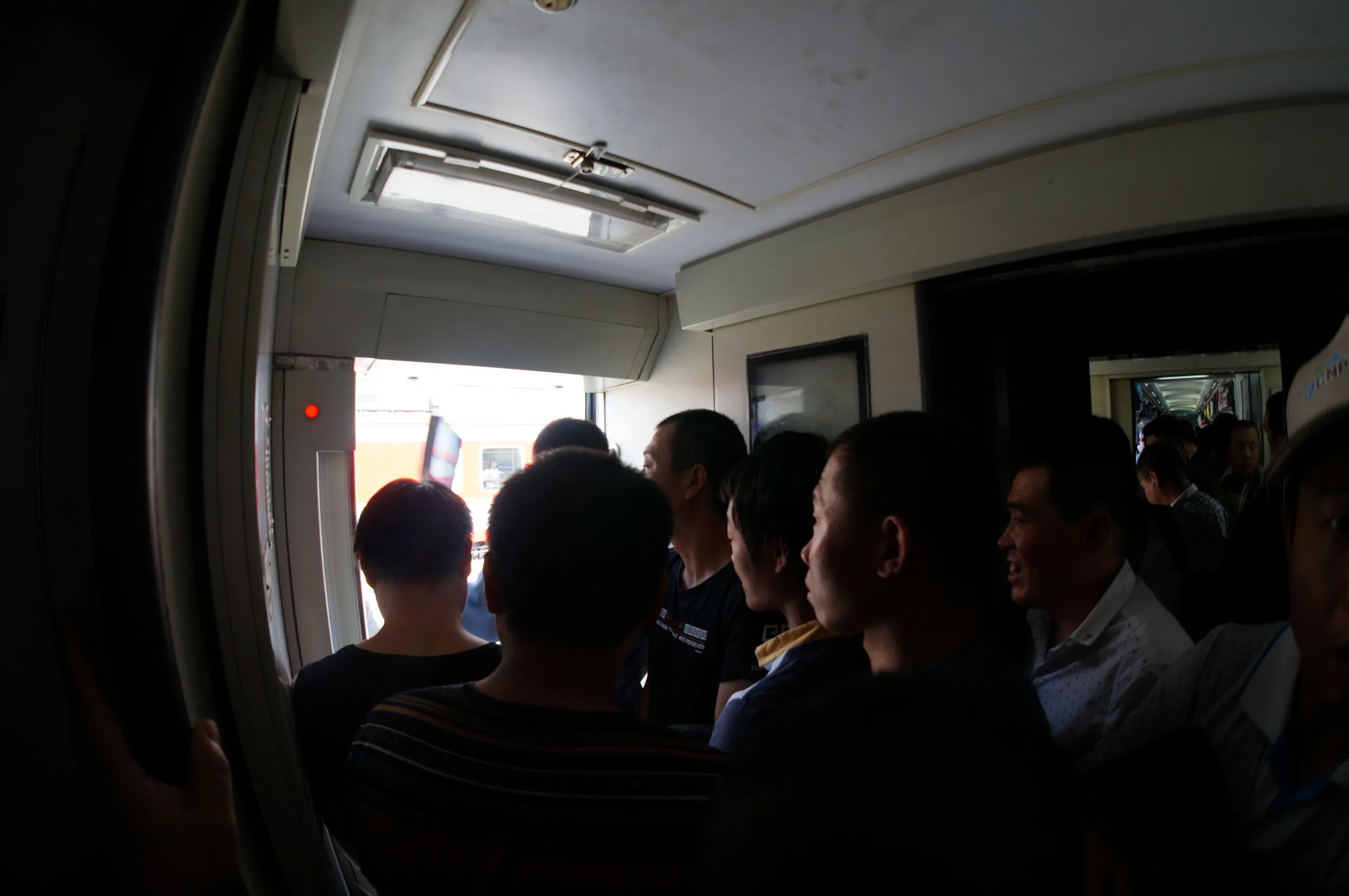 列車が到着!