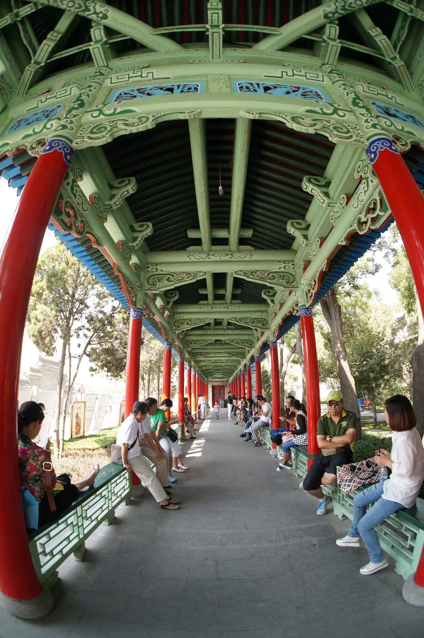 白塔山公園を散歩