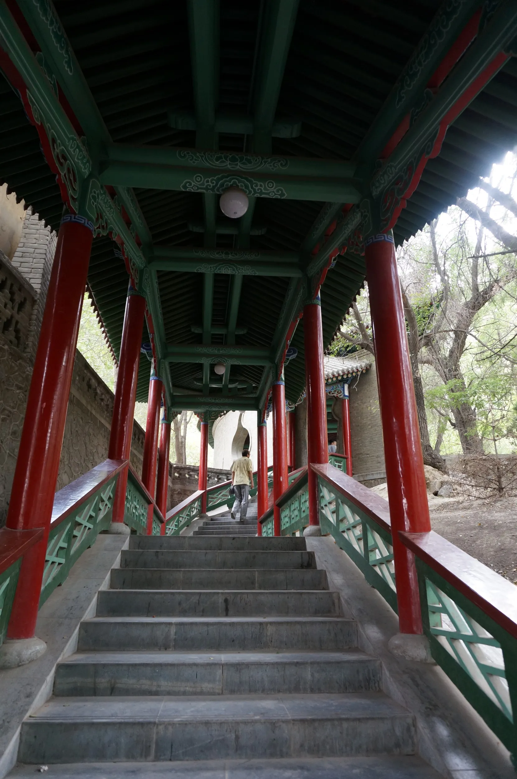 マニ寺の回廊