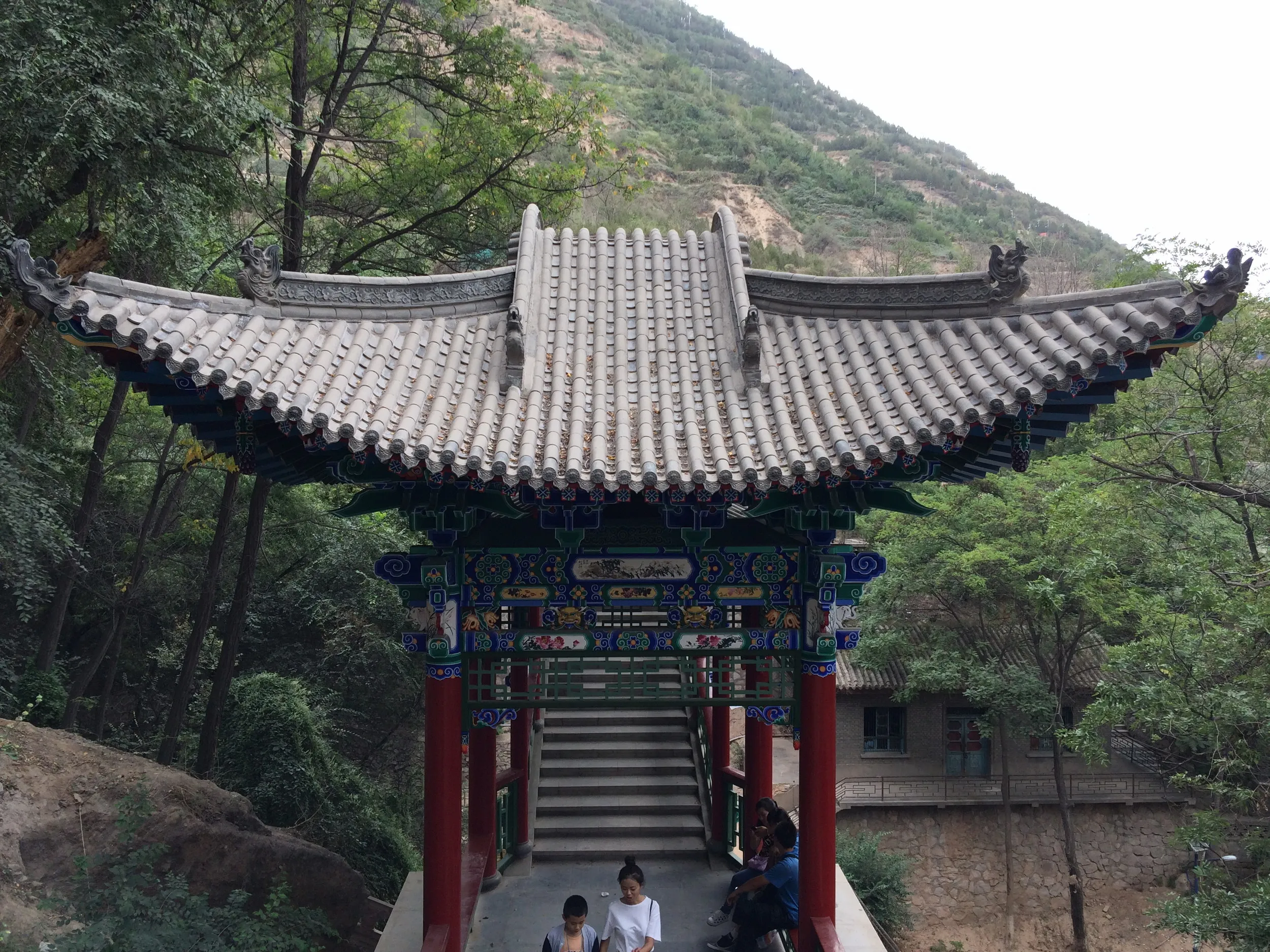 マニ寺の回廊