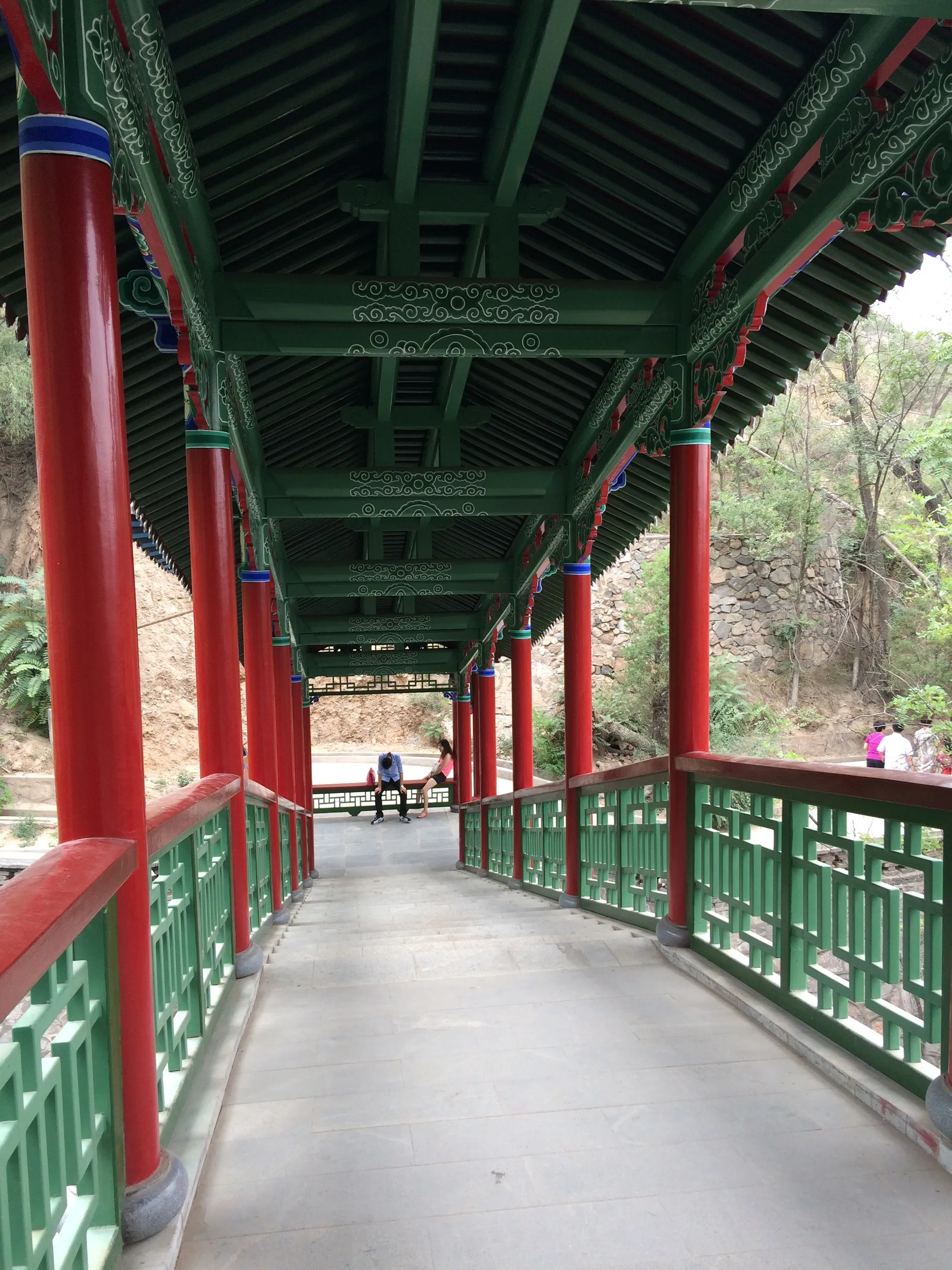 マニ寺の回廊