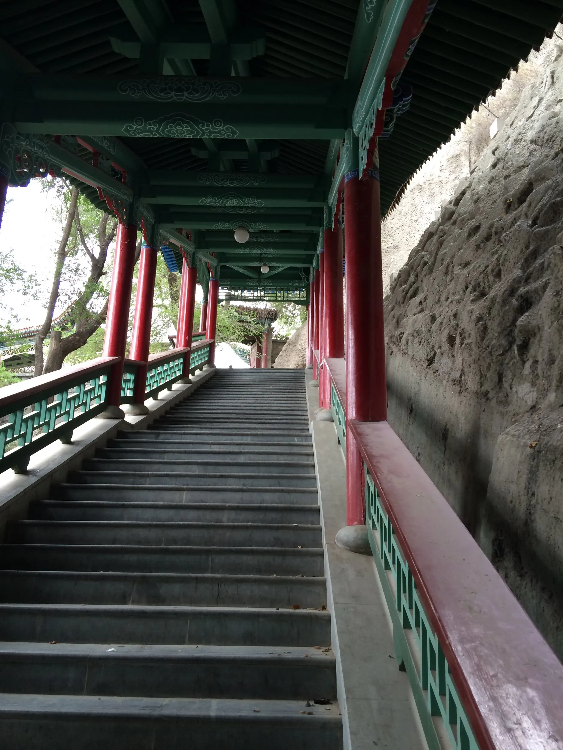 マニ寺の回廊