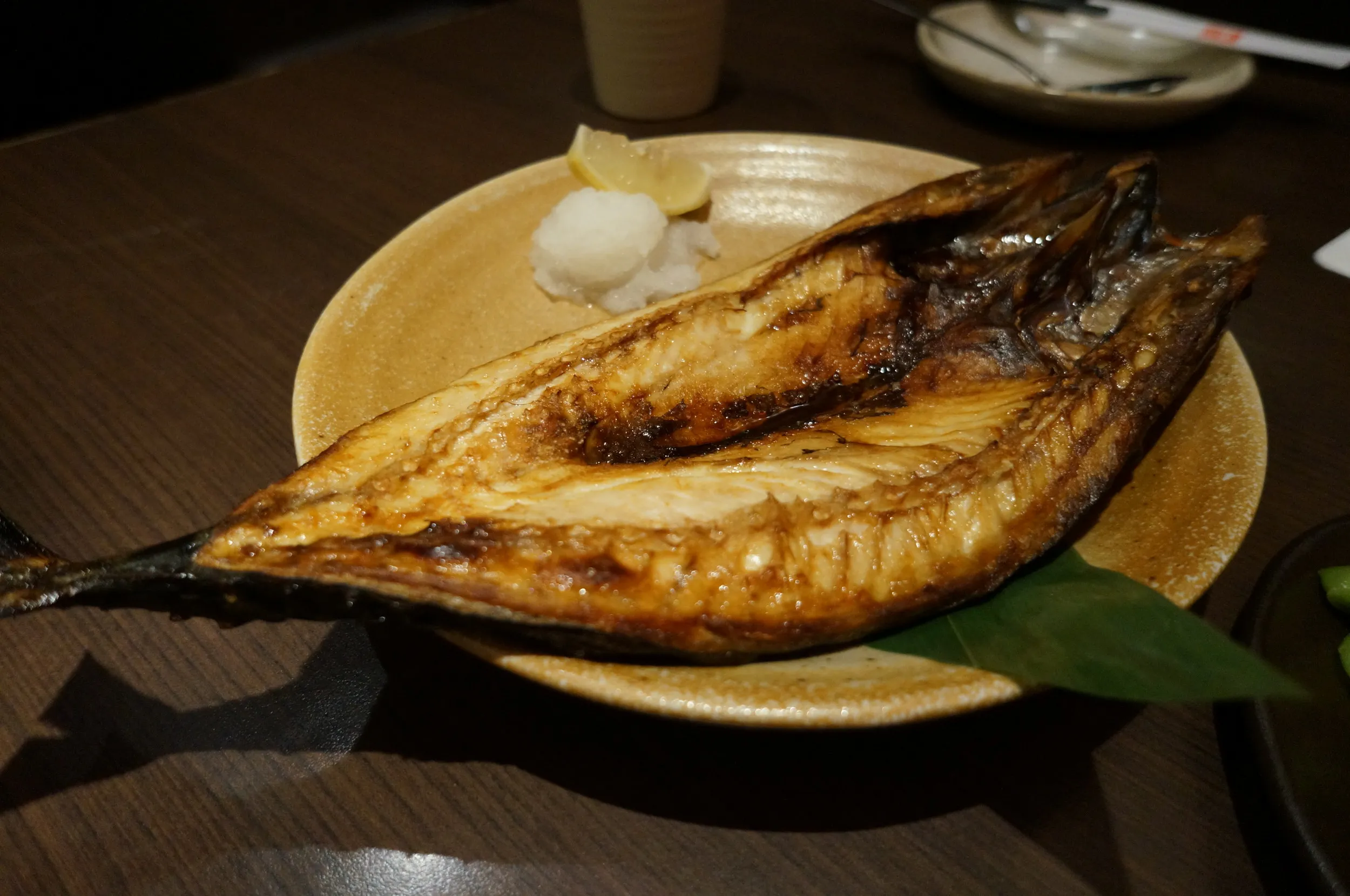ホッケを食す