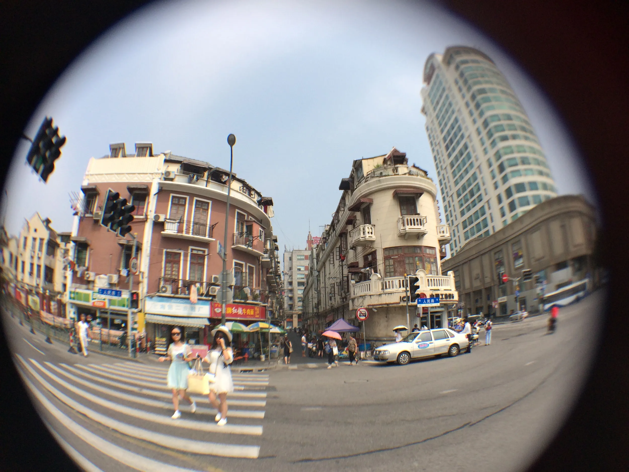 豫園駅周辺の風景