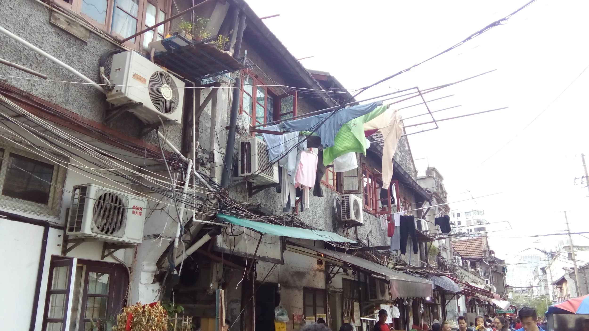 老西門の路地