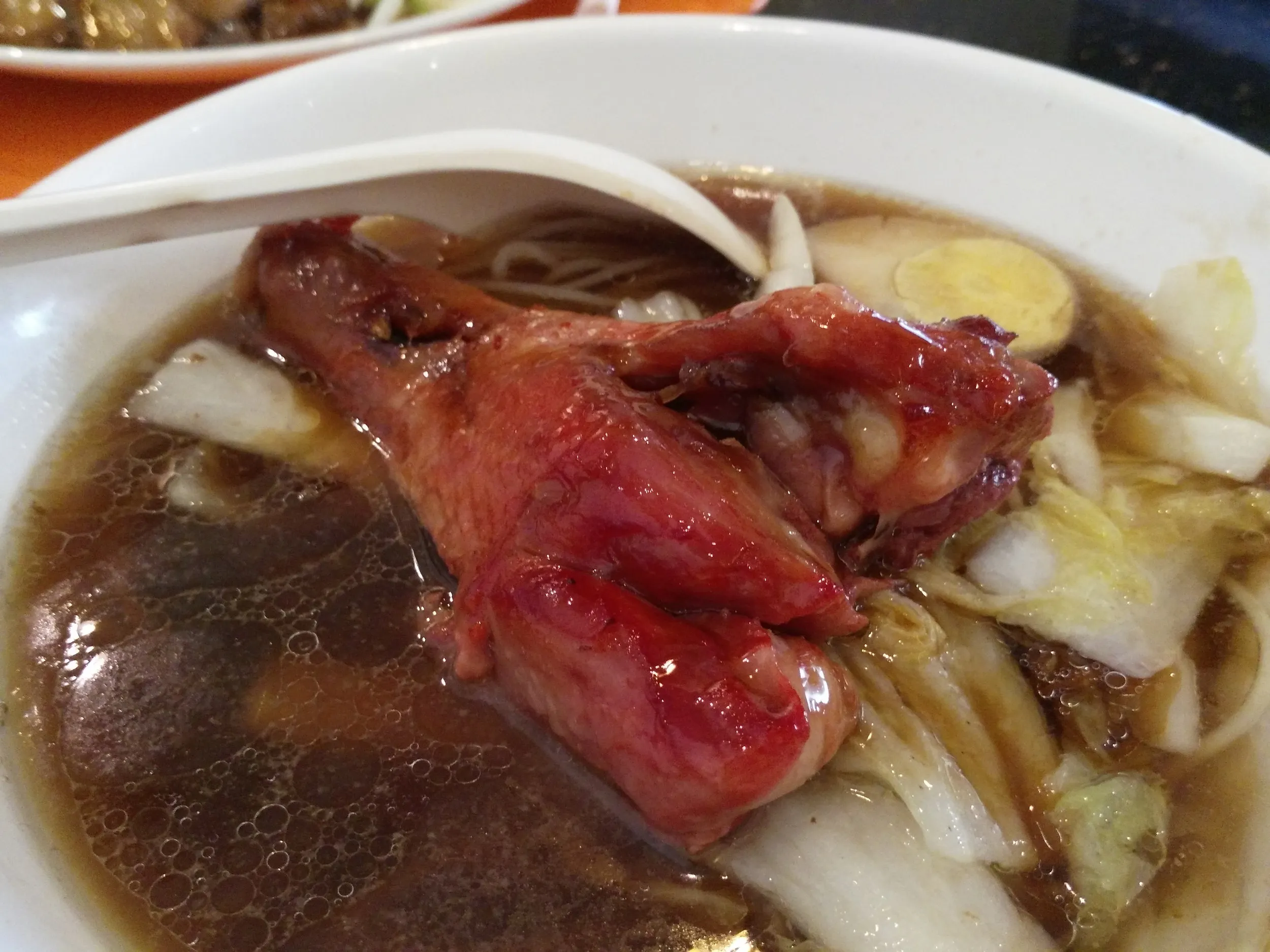鶏肉の麺