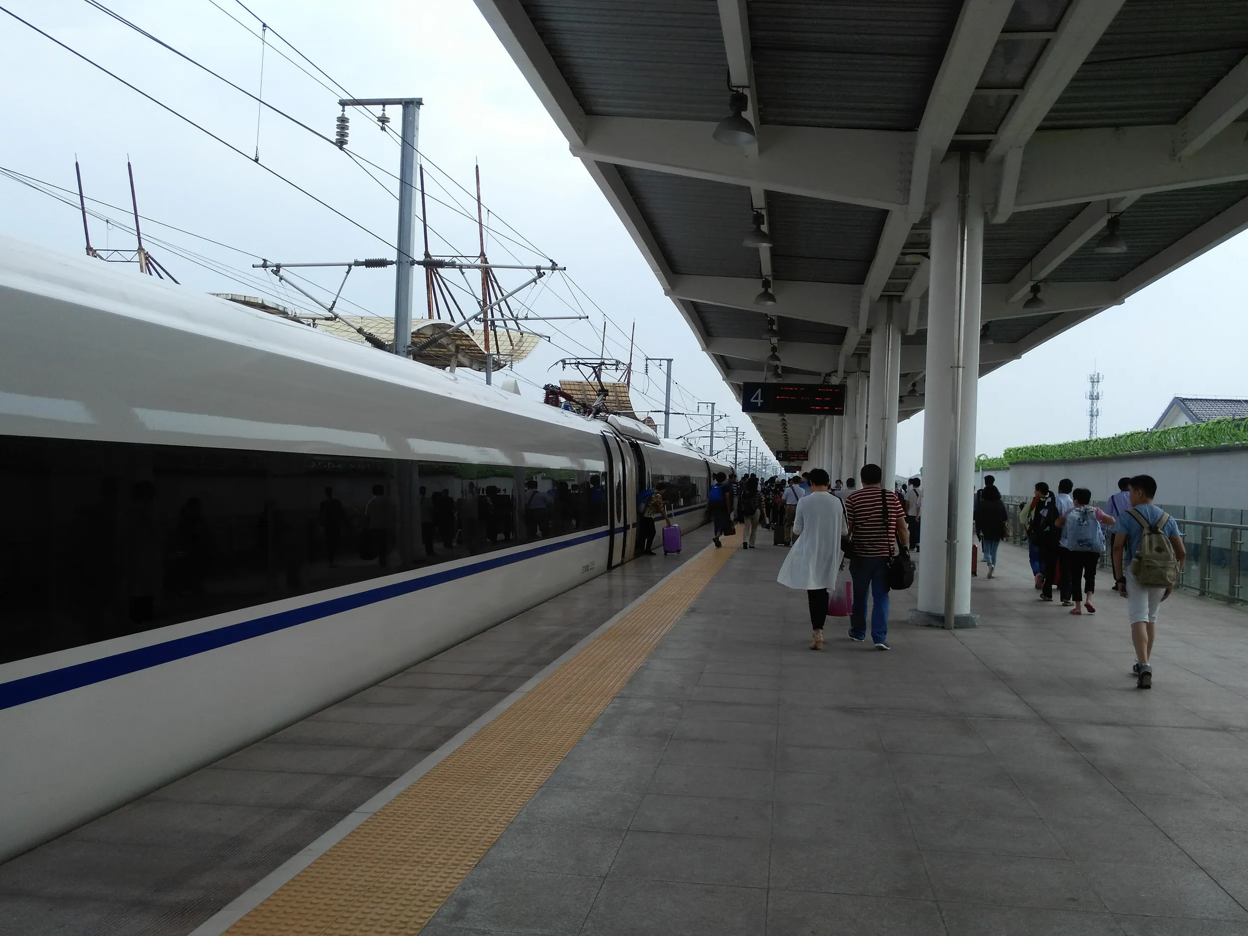 龍遊駅に到着