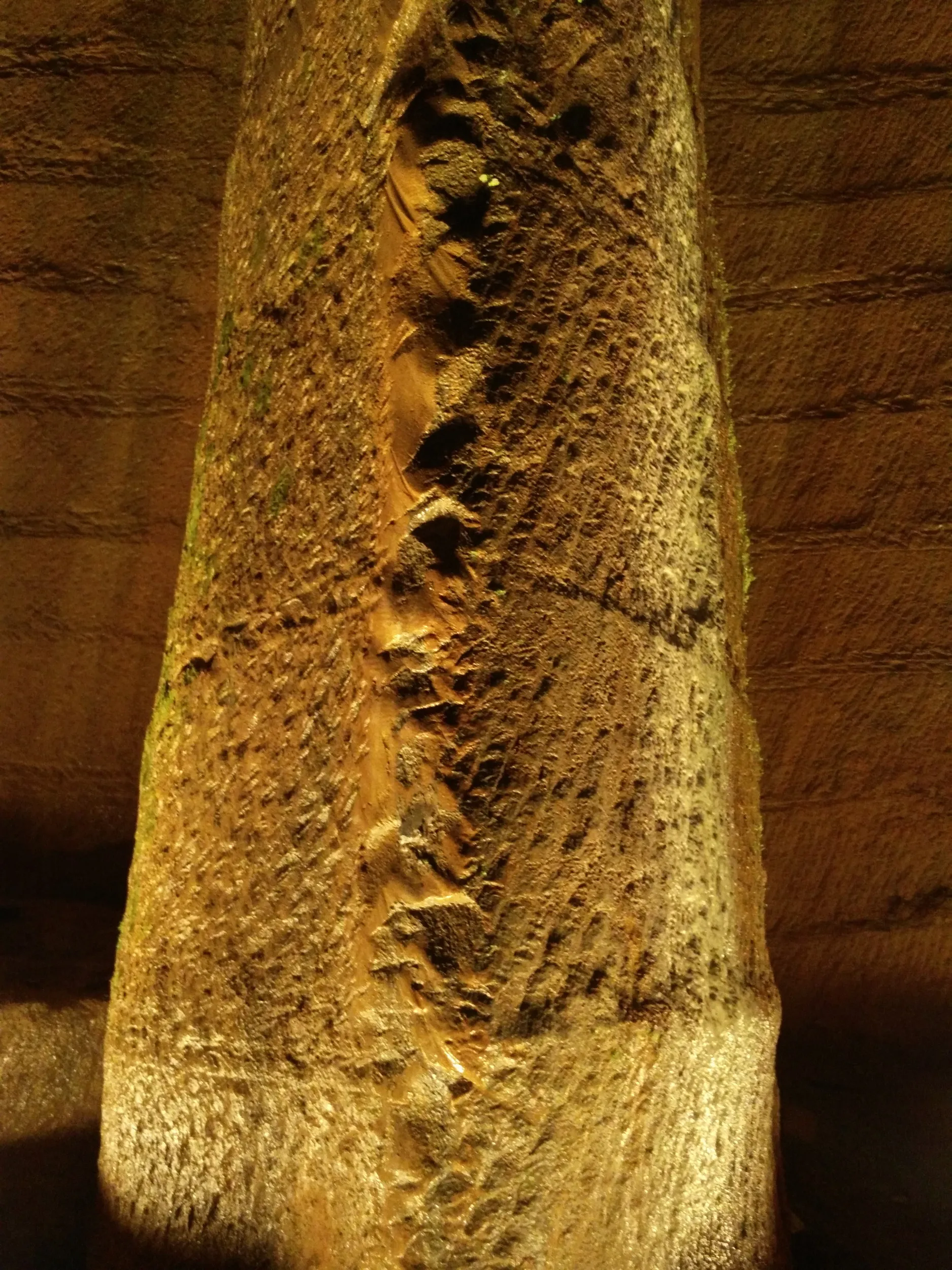 石窟の天井